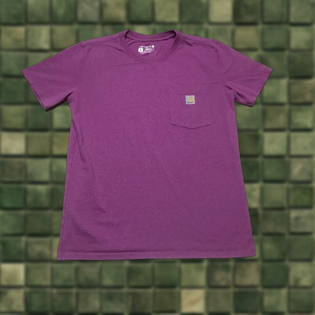 Carhartt Carhartt Shirt Womens Small Pink Pocket T Shirt Women's Small Pink Pocket T Size S / US 4 / IT 40 - 1 Thumbnail