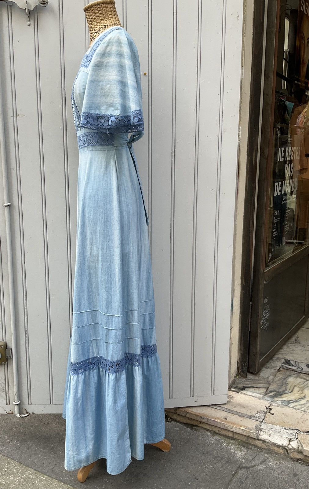 Vintage Vintage 70's handmade dress Size S / US 4 / IT 40 - 5 Thumbnail