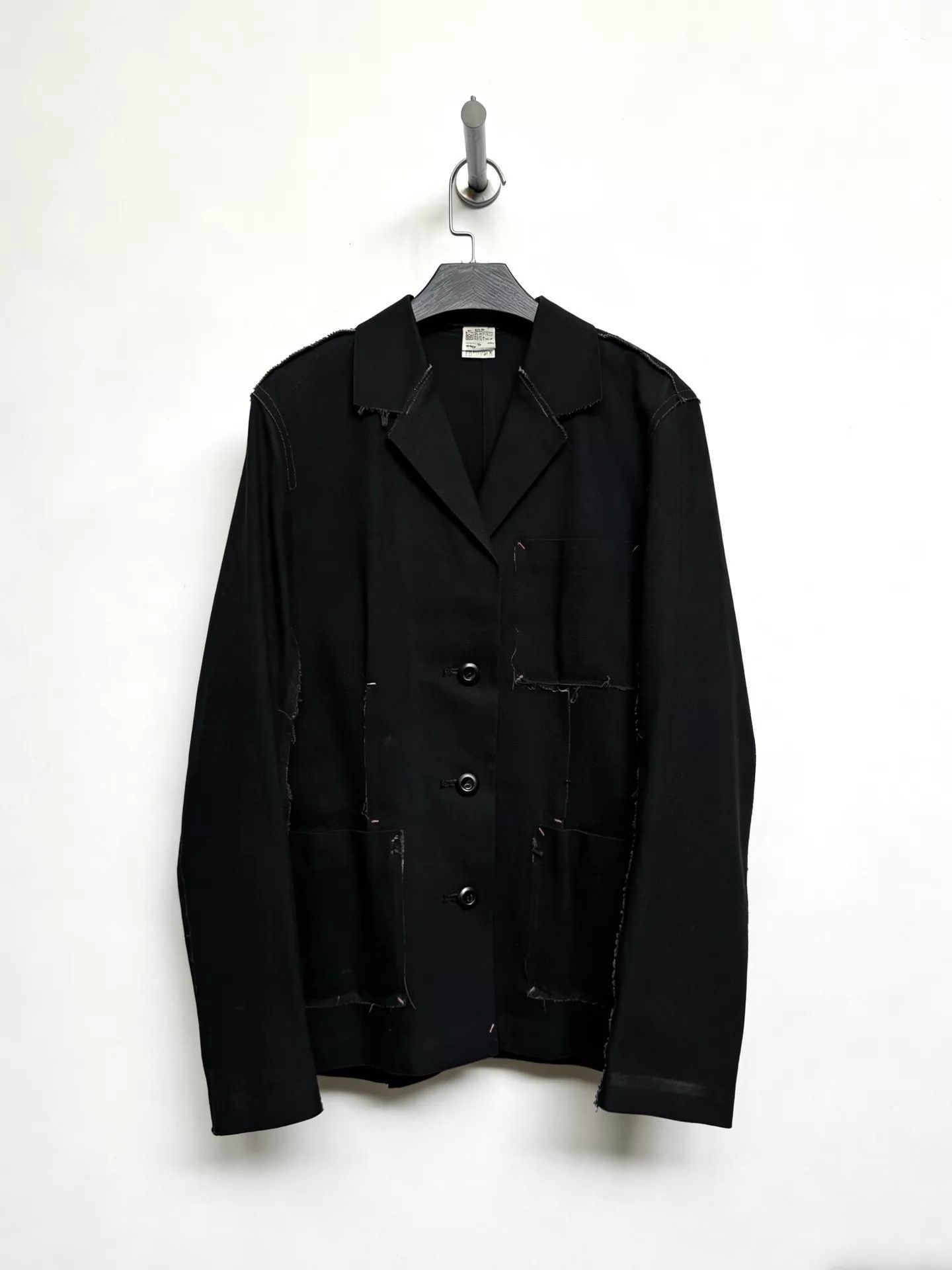 Issey Miyake Issey Miyake 2000SS Unfinished Destroyed Jacket Size US M / EU 48-50 / 2 - 1 Thumbnail