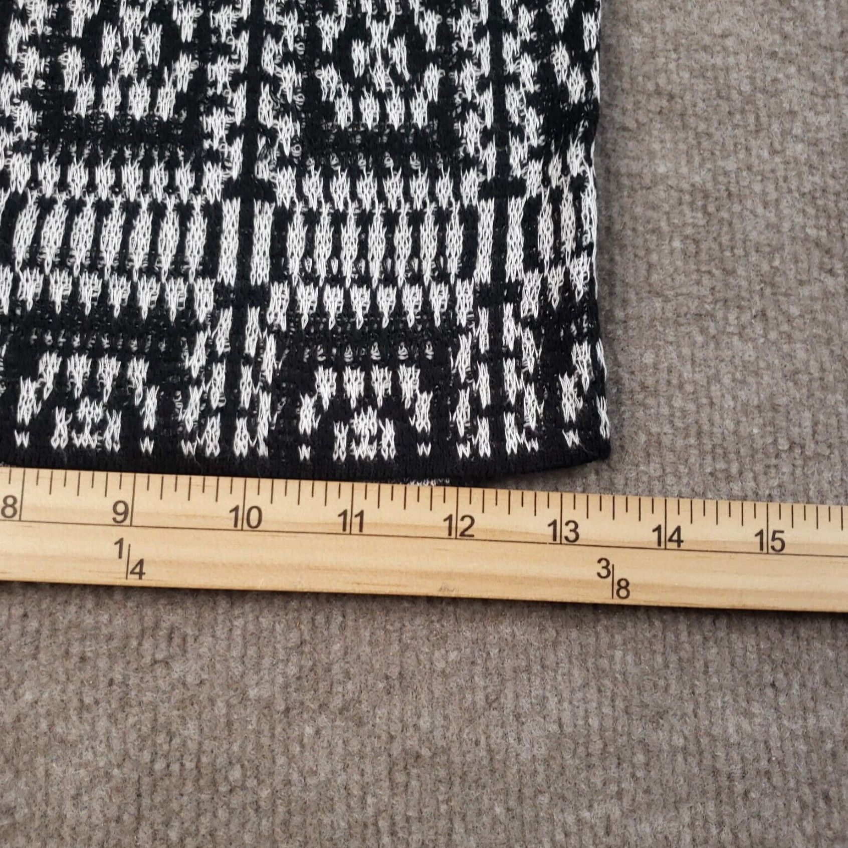 Anthropologie Anthropologie Pants Womens Medium Black White Abstract Size 28" / US 6 / IT 42 - 5 Thumbnail