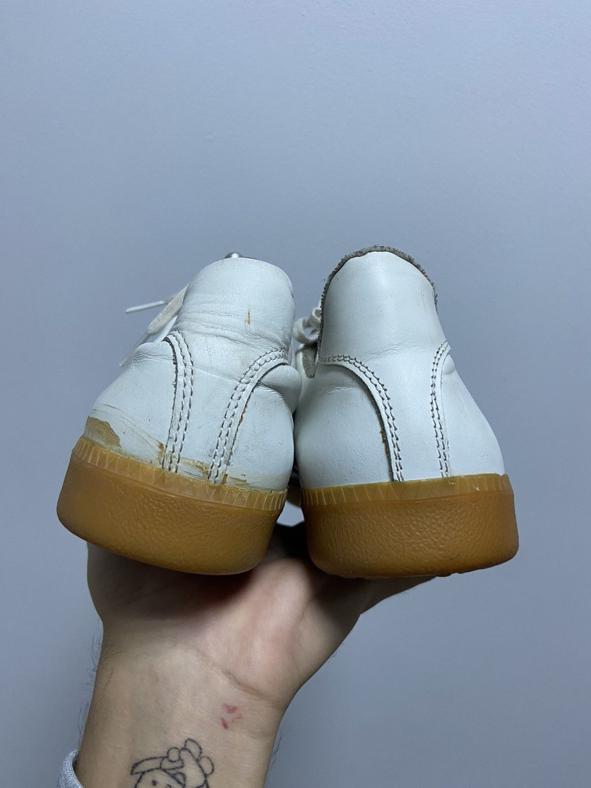 Vintage GAT BW 275 Sport Leather Trainers Vintage Shoes Sneakers Size US 10 / EU 43 - 11 Thumbnail