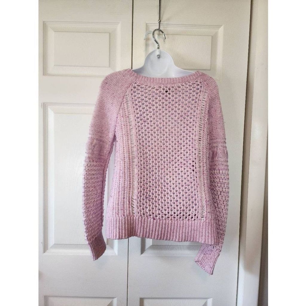 American Eagle Outfitters American Eagle Outfitters Pink Fuzzy Sweater Size XXS / US 00 / IT 34 - 5 Thumbnail