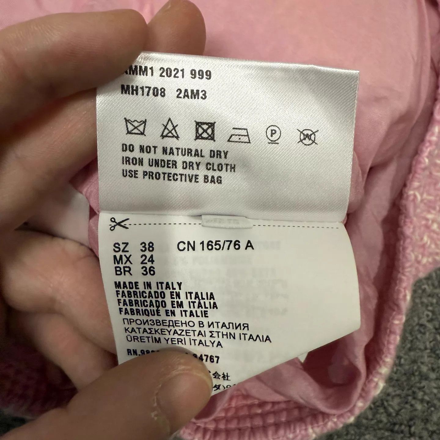 Miu Miu MIU MIU Pink Woven Coco-Style Blazer 38 Size XS / US 0-2 / IT 36-38 - 5 Thumbnail
