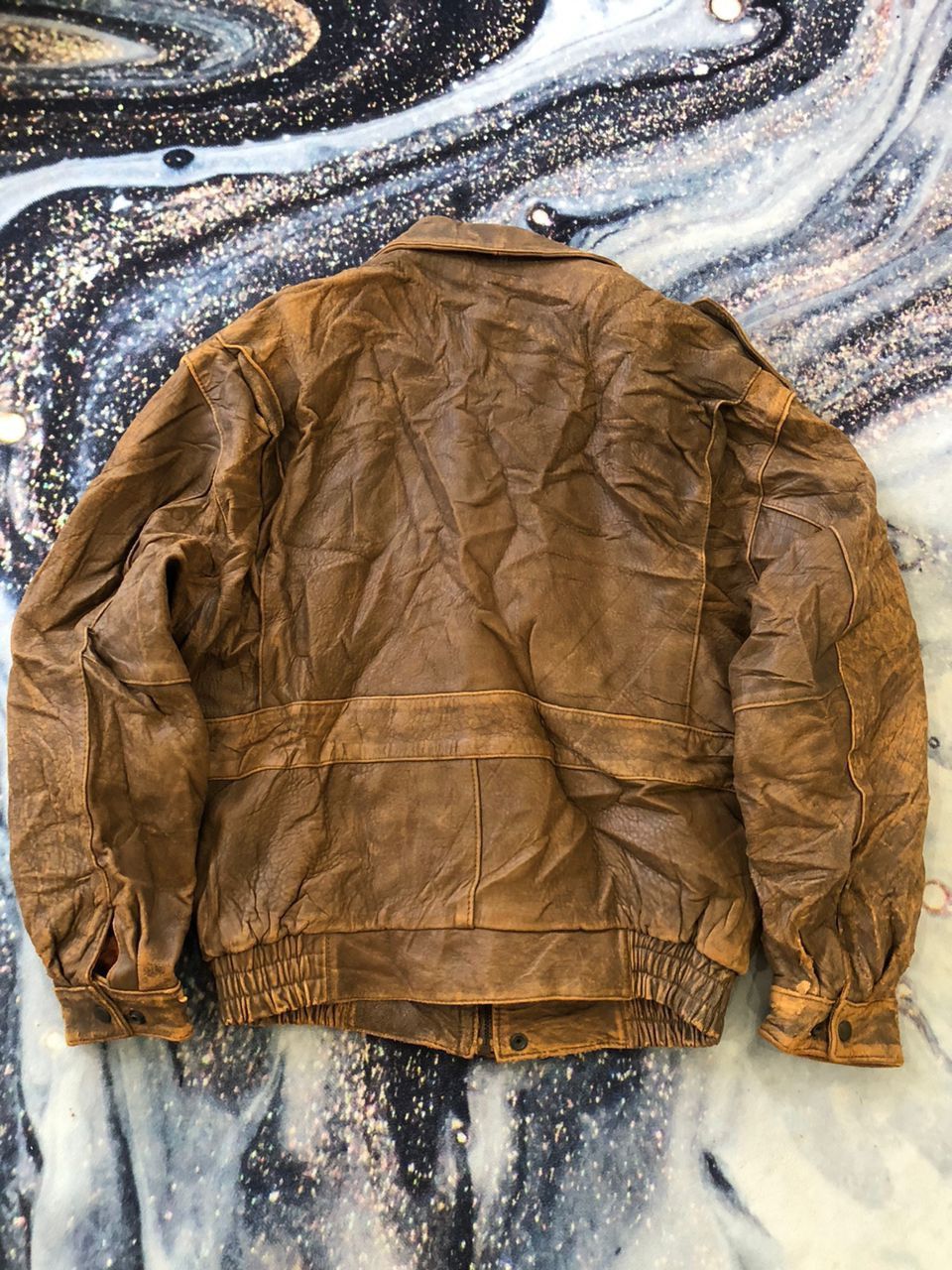Vintage Sheepskin leather jacket Size US L / EU 52-54 / 3 - 5 Thumbnail