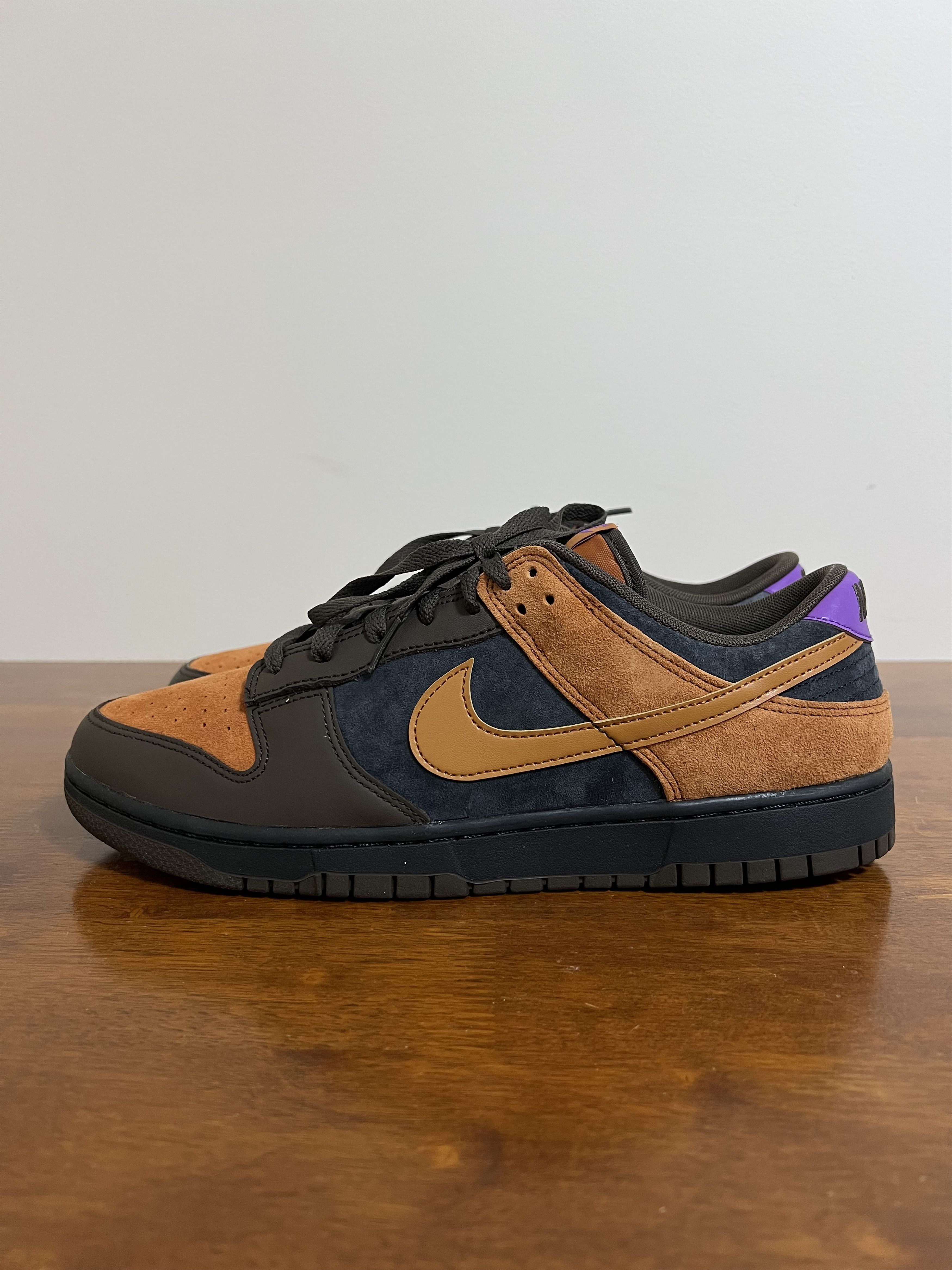 Nike 💚 2022 Nike Dunk Low Retro PRM Off Noir/Cider US 12.5 NEW Size US 12.5 / EU 45-46 - 6 Thumbnail