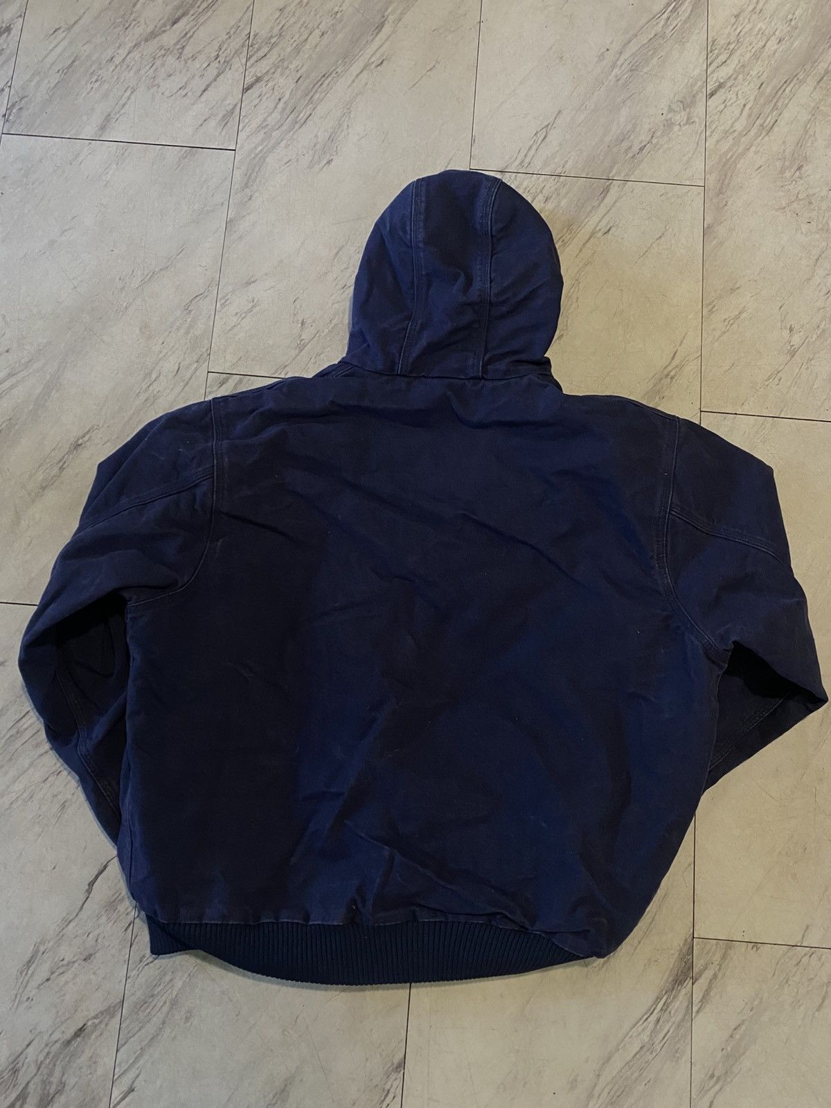 Carhartt Carhartt Hooded Blue Jacket Mens XL Size US XL / EU 56 / 4 - 5 Thumbnail