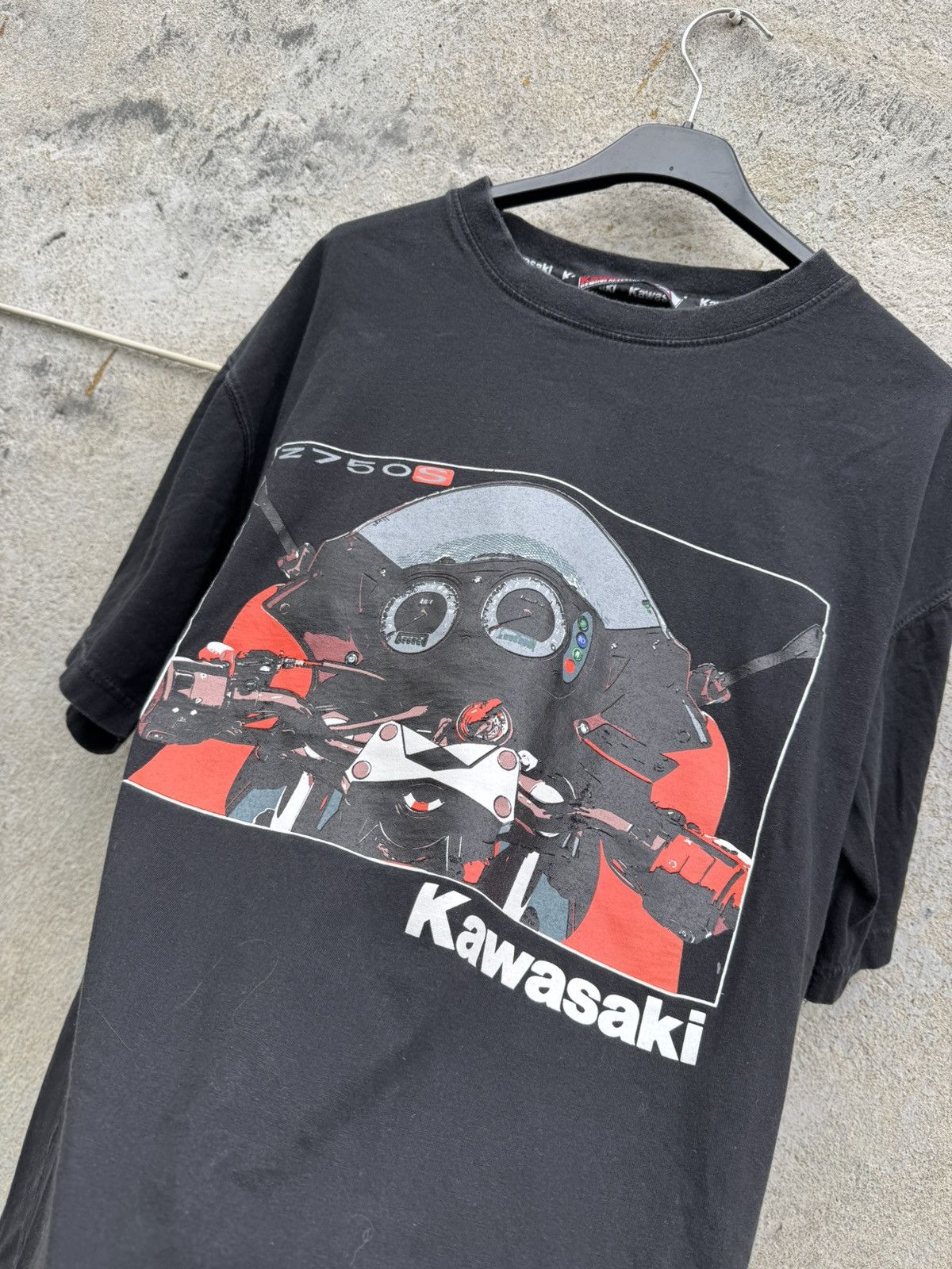Other 00s Kawasaki Japanese Motorsport Tshirt y2k Racing Enduro Size US L / EU 52-54 / 3 - 2 Thumbnail