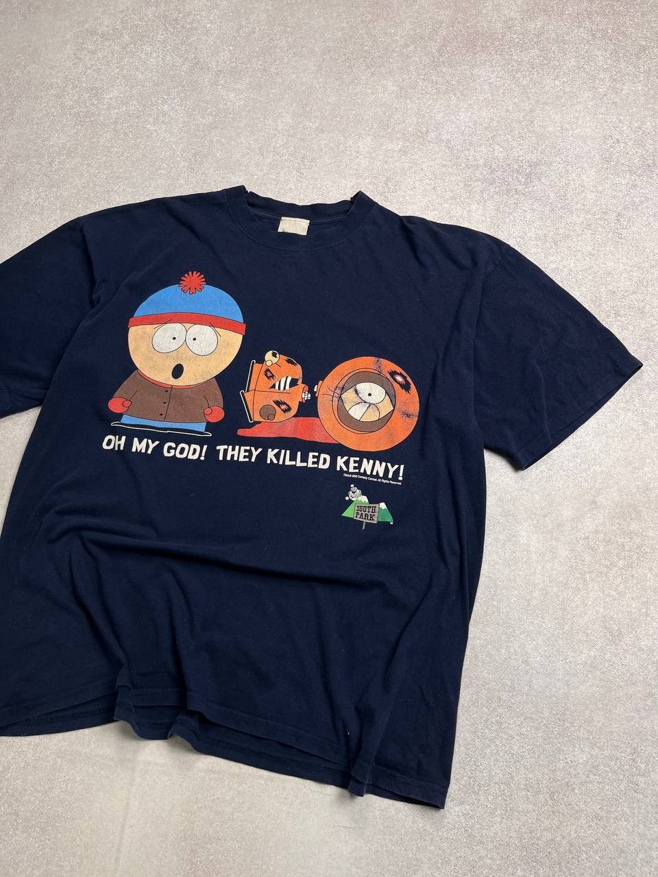 Vintage Vintage South Park They Killed Kenny Boxy T-shirt XL Size US XL / EU 56 / 4 - 2 Thumbnail