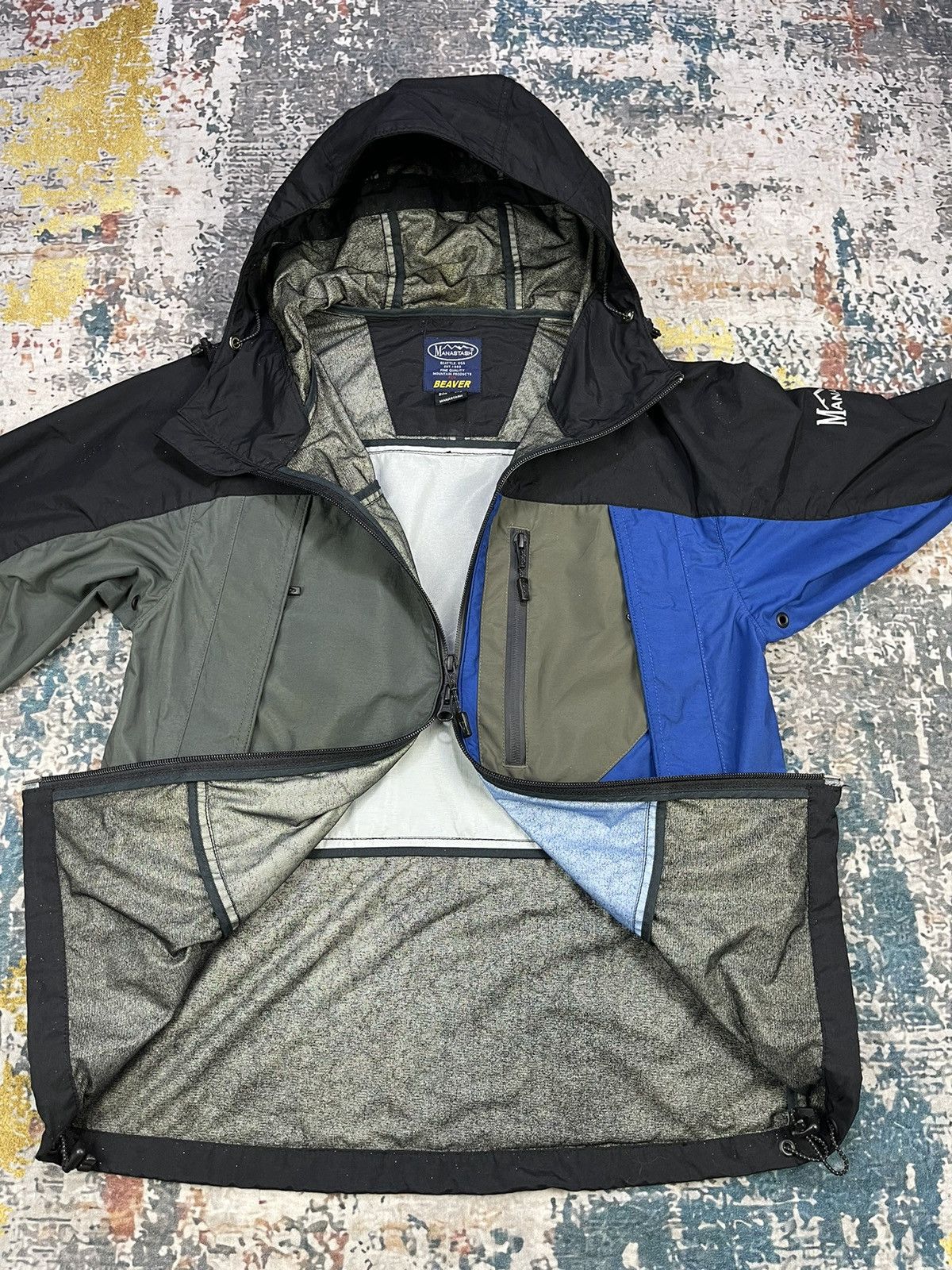 Manastash Manastash Outdoor Color Block Windbreaker Jackets Size US XXS / EU 40 - 11 Thumbnail