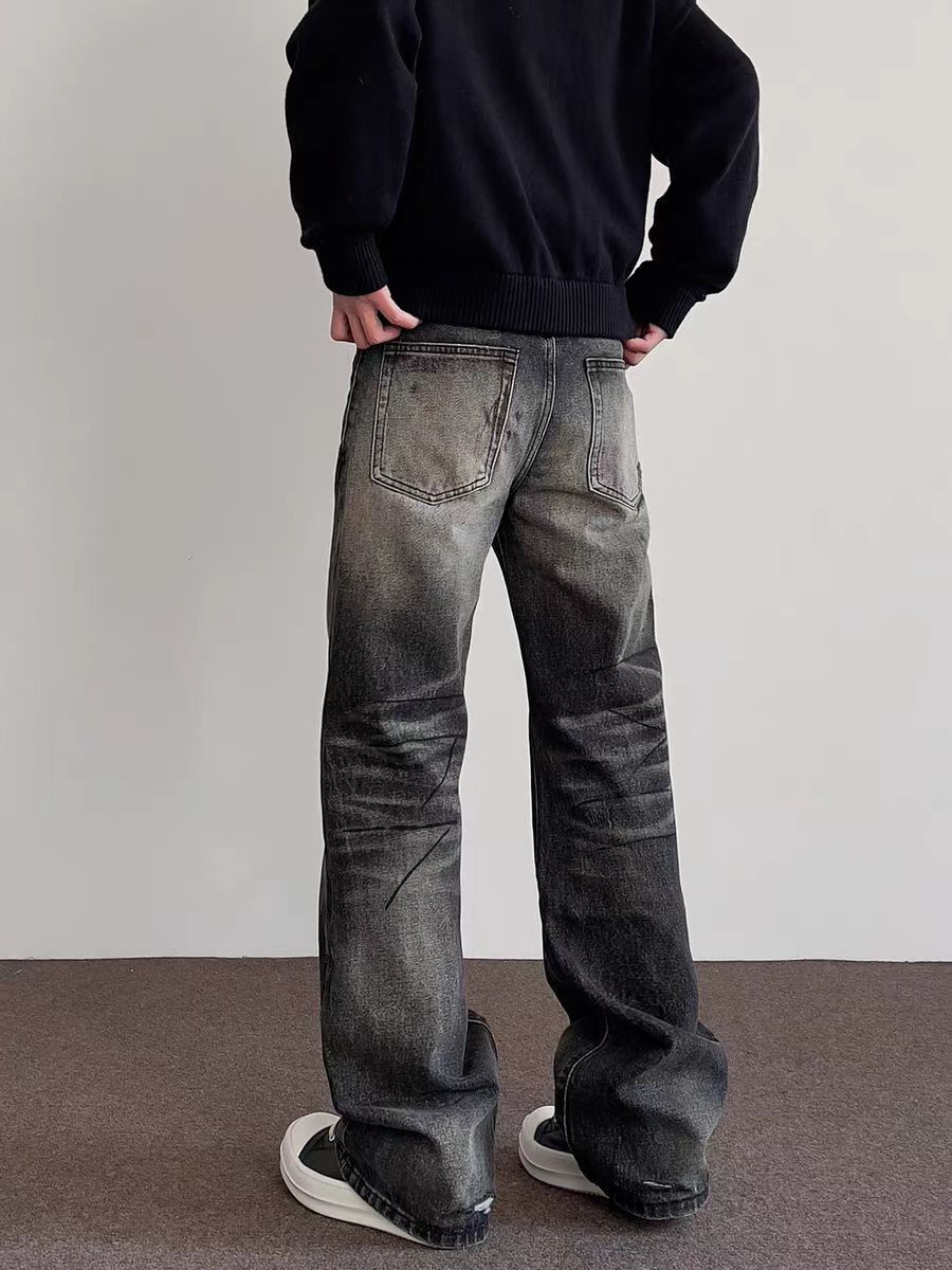Japanese Brand × Jean High Street Vintage Ripped Black Jeans Size US 34 / EU 50 - 5 Thumbnail