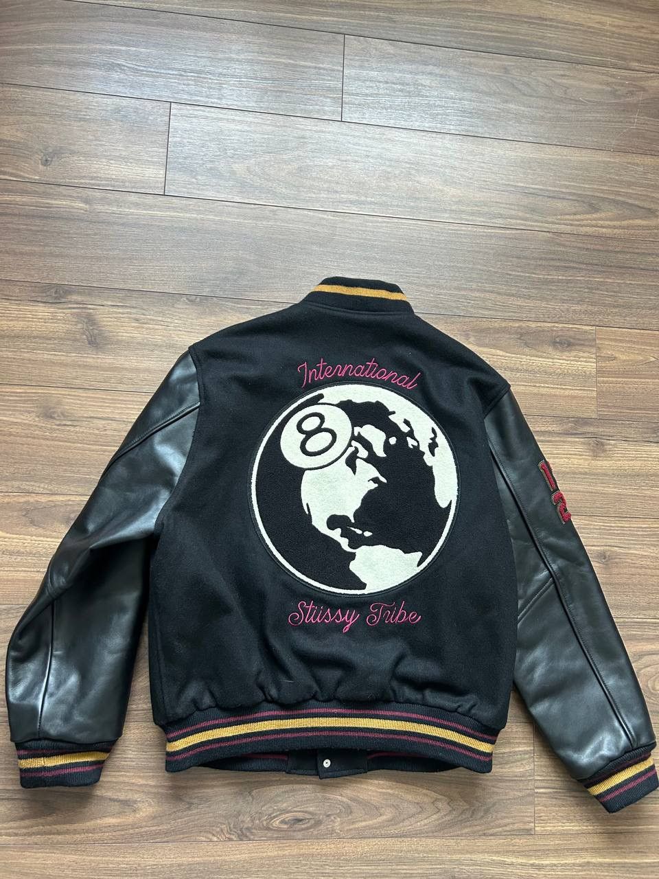 Stussy Stussy Leather Flight Jacket | Grailed