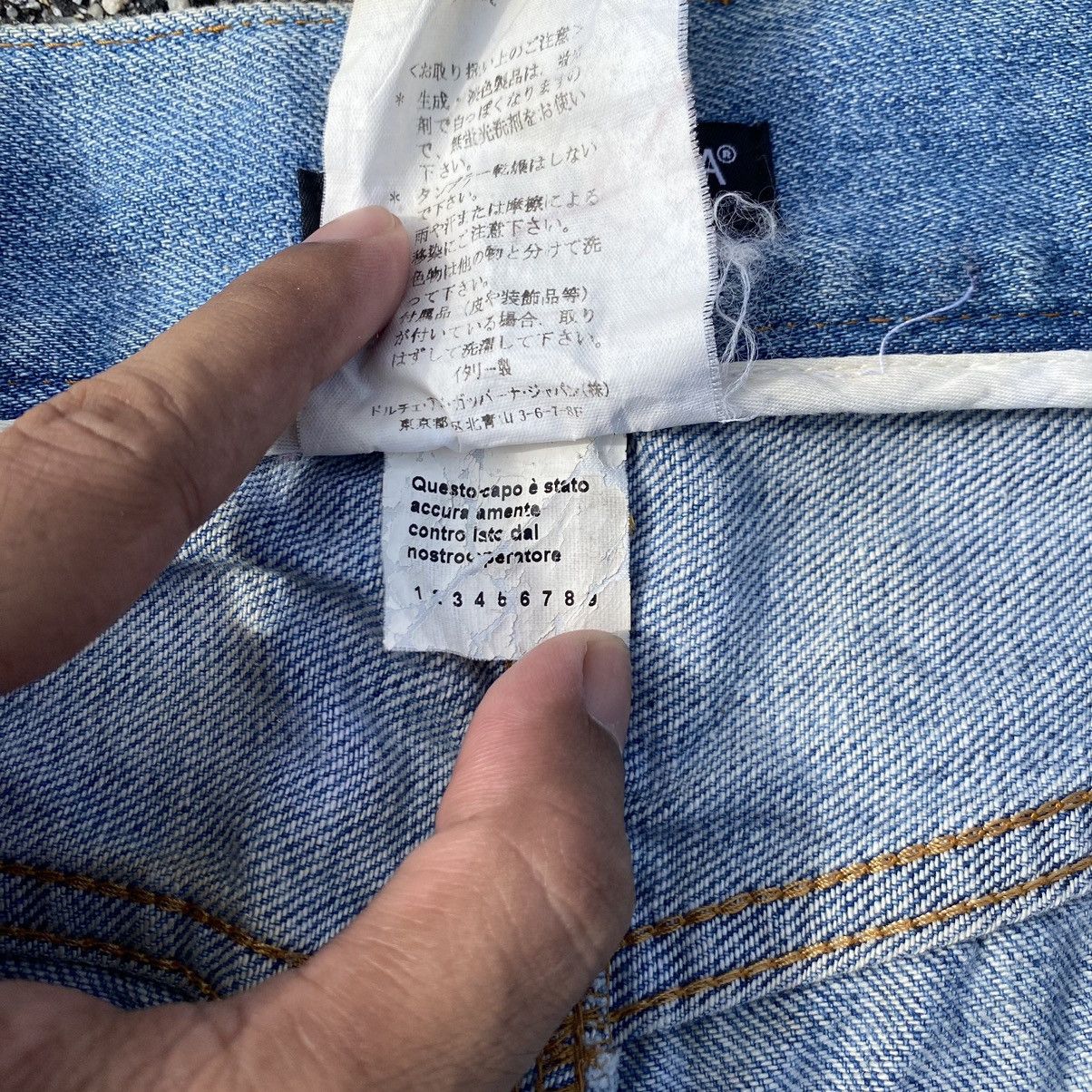Dolce & Gabbana Vintage Dolce & Gabbana Distressed Denim Jeans Size US 33 - 15 Thumbnail