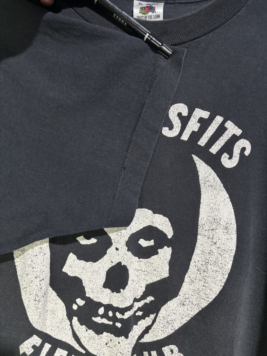 Band Tees Vintage The Misfits Fined Club Size US XL / EU 56 / 4 - 5 Thumbnail