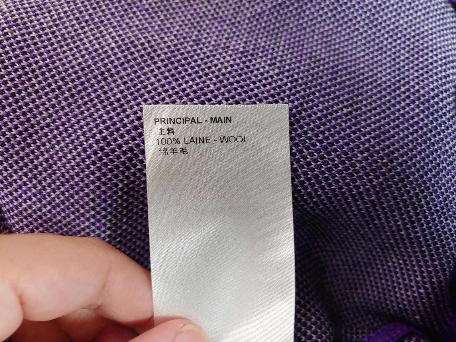 Louis Vuitton Louis Vuitton Menswear Studio & Atelier Sweater in Purple Size ONE SIZE - 7 Thumbnail