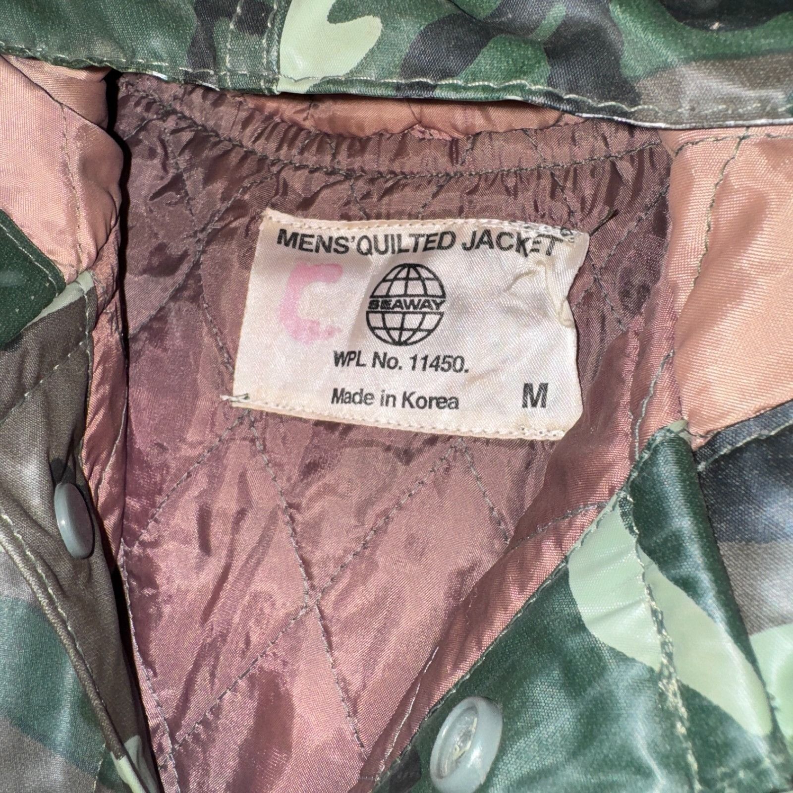 Other Seaway Waterproof Camo Rain Jacket Quilted Lining and Hood S Size US M / EU 48-50 / 2 - 2 Thumbnail