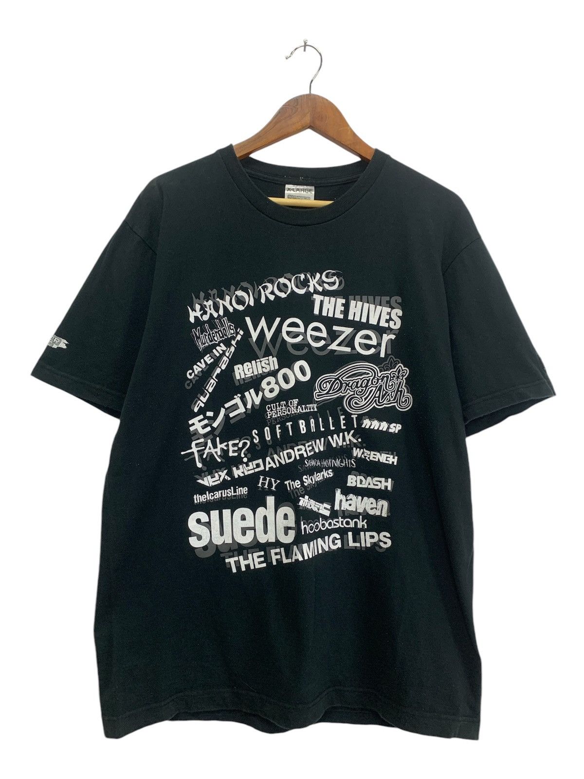 Vintage tour rock band tee
