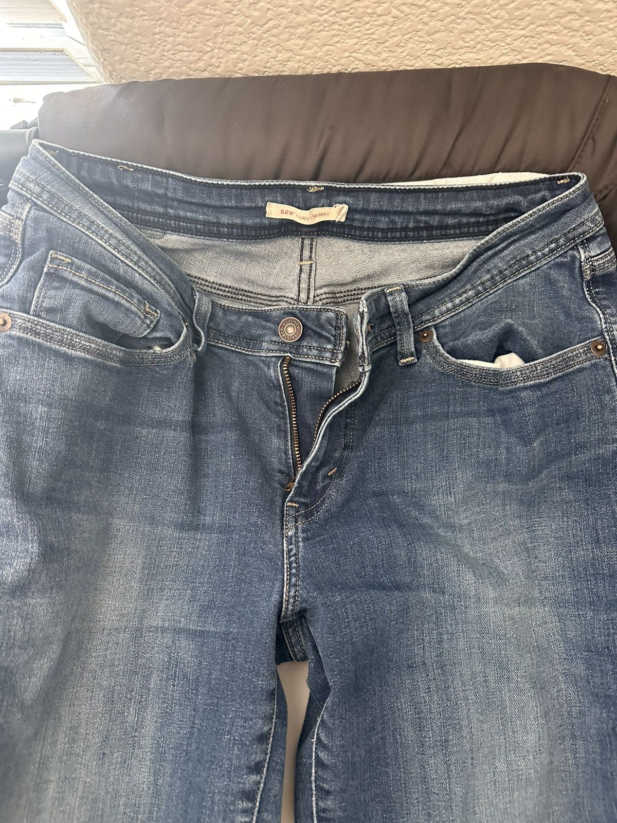 Levi's Levis curvy women’s skinny jeans Size 32" / US 10 / IT 46 - 6 Thumbnail