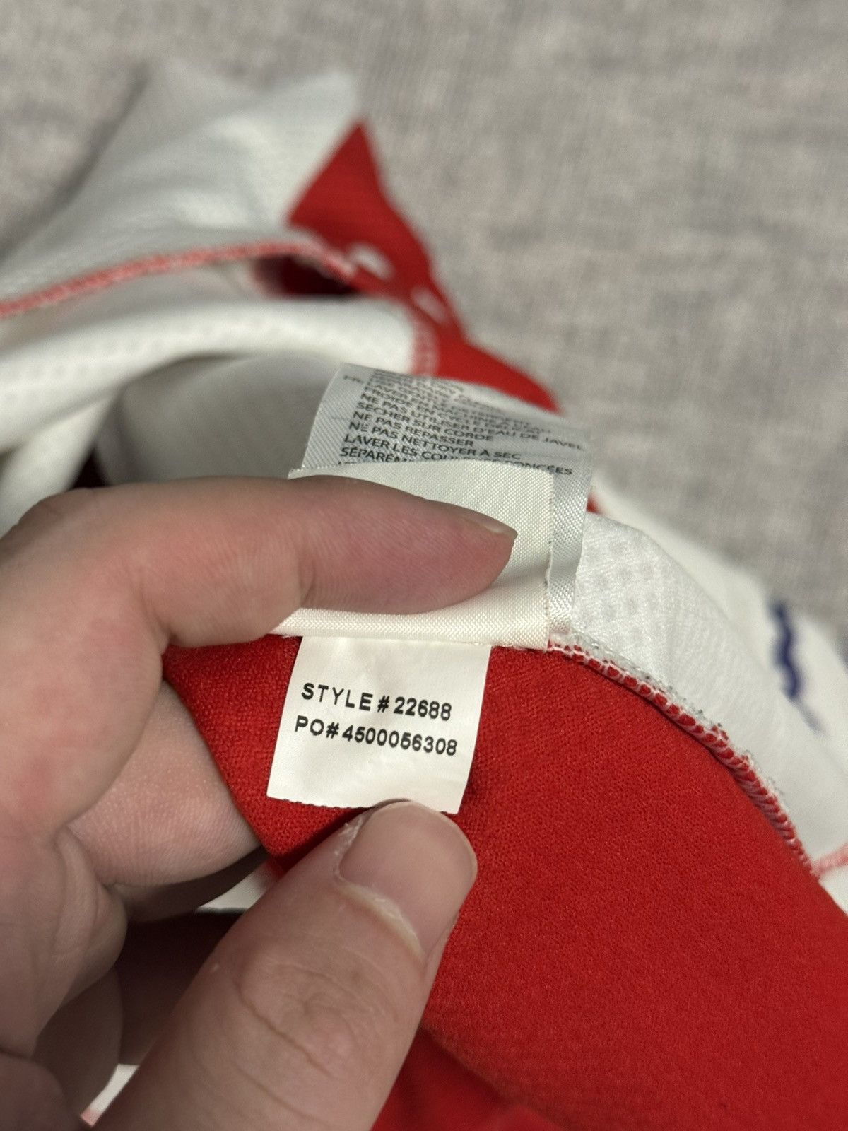 Fox Racing × Supreme Supreme Fox racing moto Jersey top white red Size US S / EU 44-46 / 1 - 7 Thumbnail