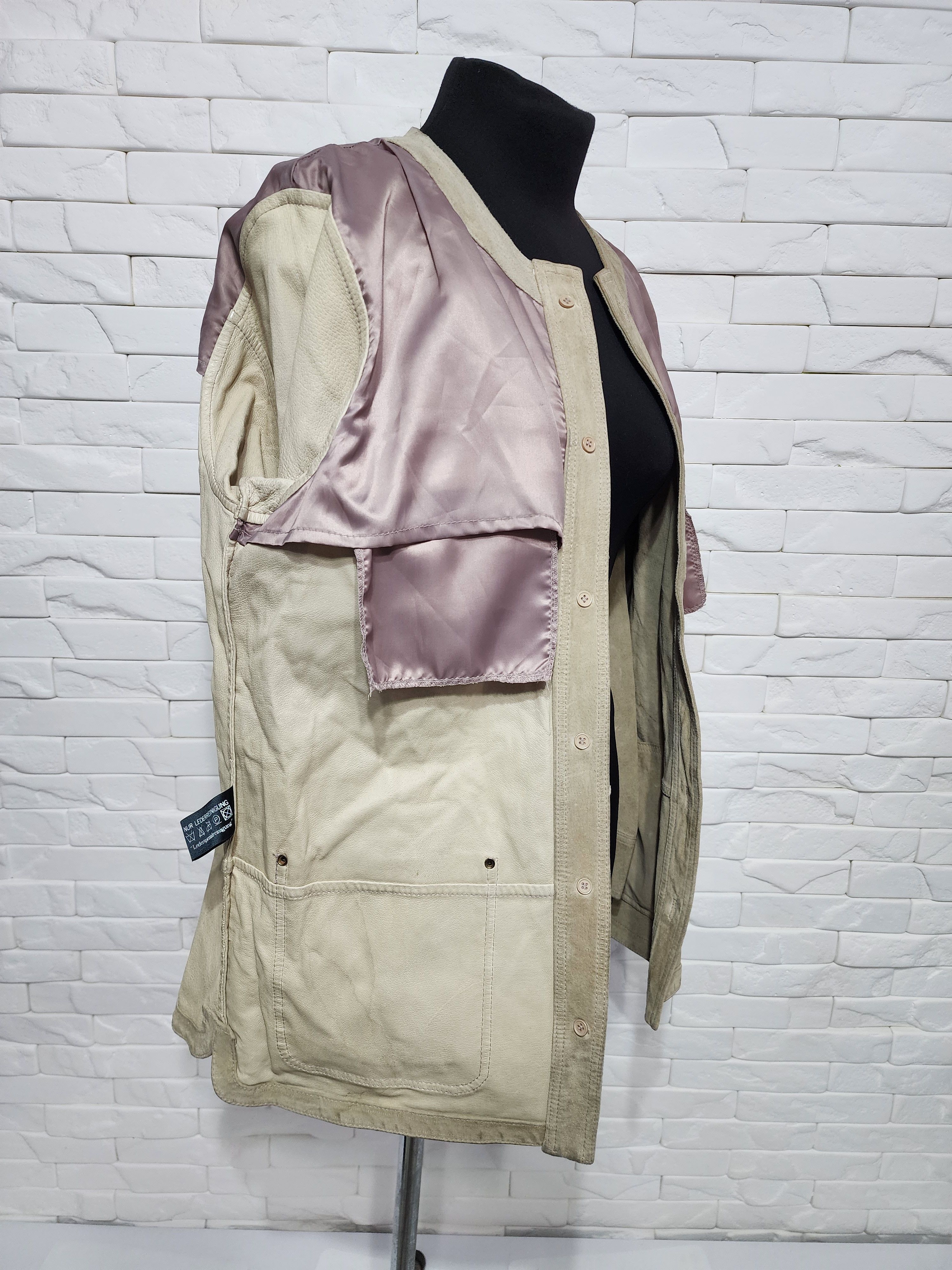 Other Women's shirt made of genuine suede. Size XL / US 12-14 / IT 48-50 - 9 Thumbnail