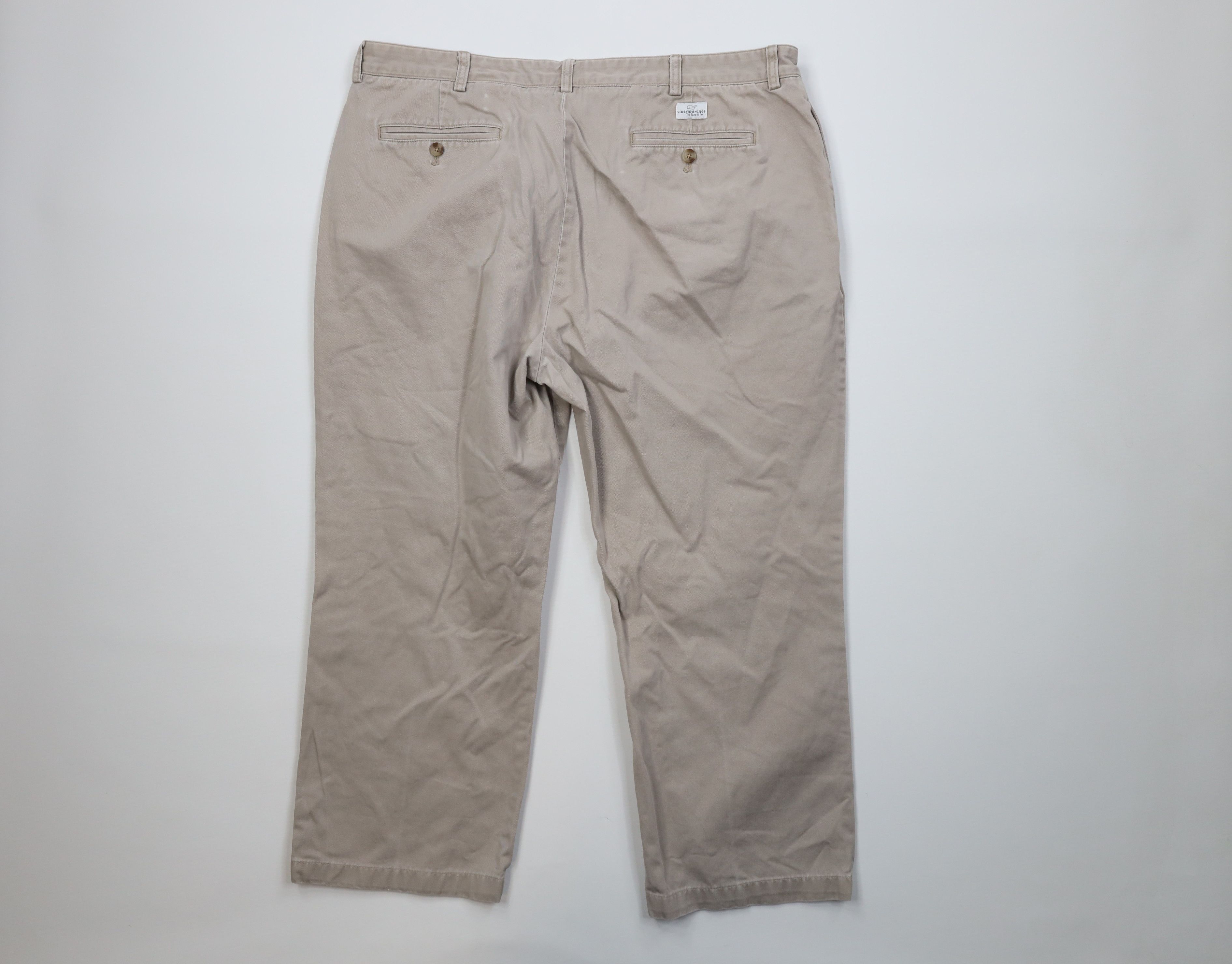 Vineyard Vines Vineyard Vines Spell Out Wide Leg Club Chino Pants Trousers Size US 40 / EU 56 - 9 Thumbnail