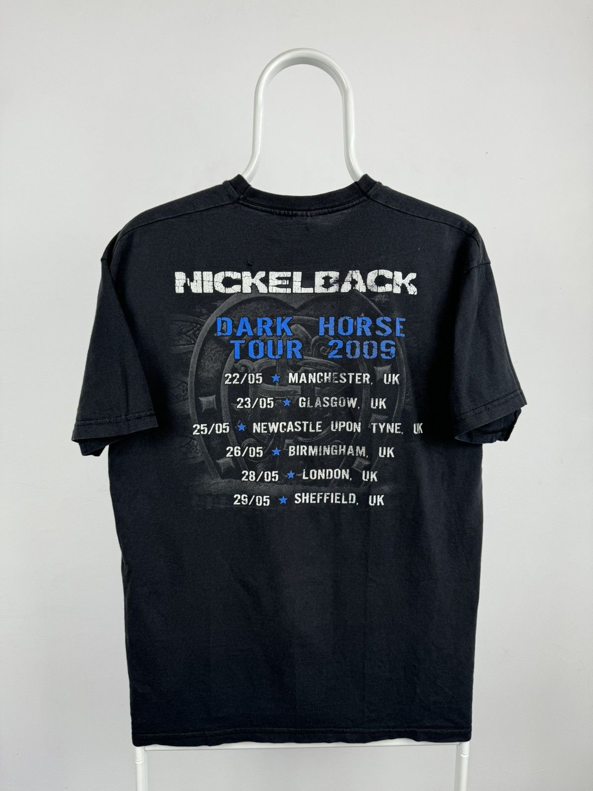 Band Tees × Vintage Vintage 2009 Nickelback Dark Horse Tour Big Logo Tee Size US M / EU 48-50 / 2 - 4 Thumbnail