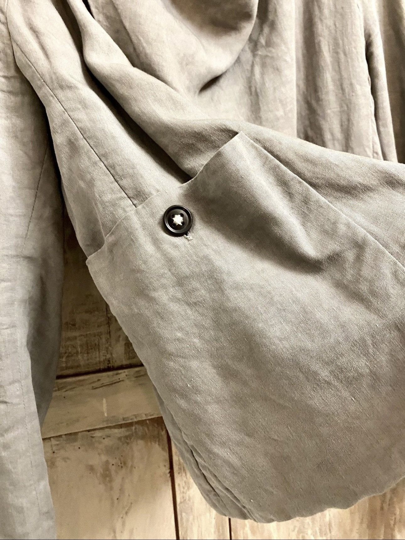 Damir Doma damir doma archive grey linen jacket 44 men Size US XS / EU 42 / 0 - 14 Thumbnail