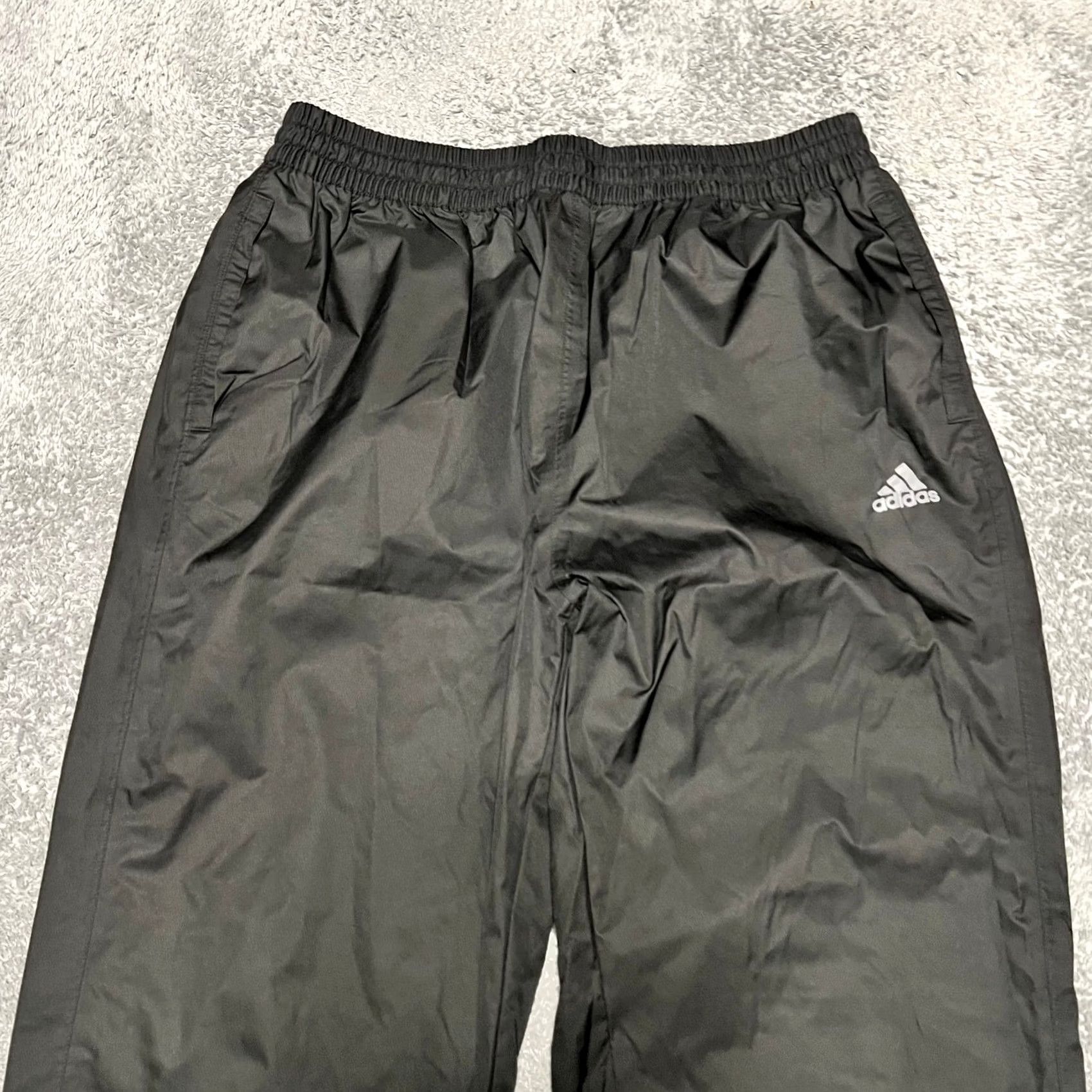 Adidas Adidas Golf Climastorm Rain Pants Mens XL Black Elastic Waist Size US 36 / EU 52 - 4 Thumbnail