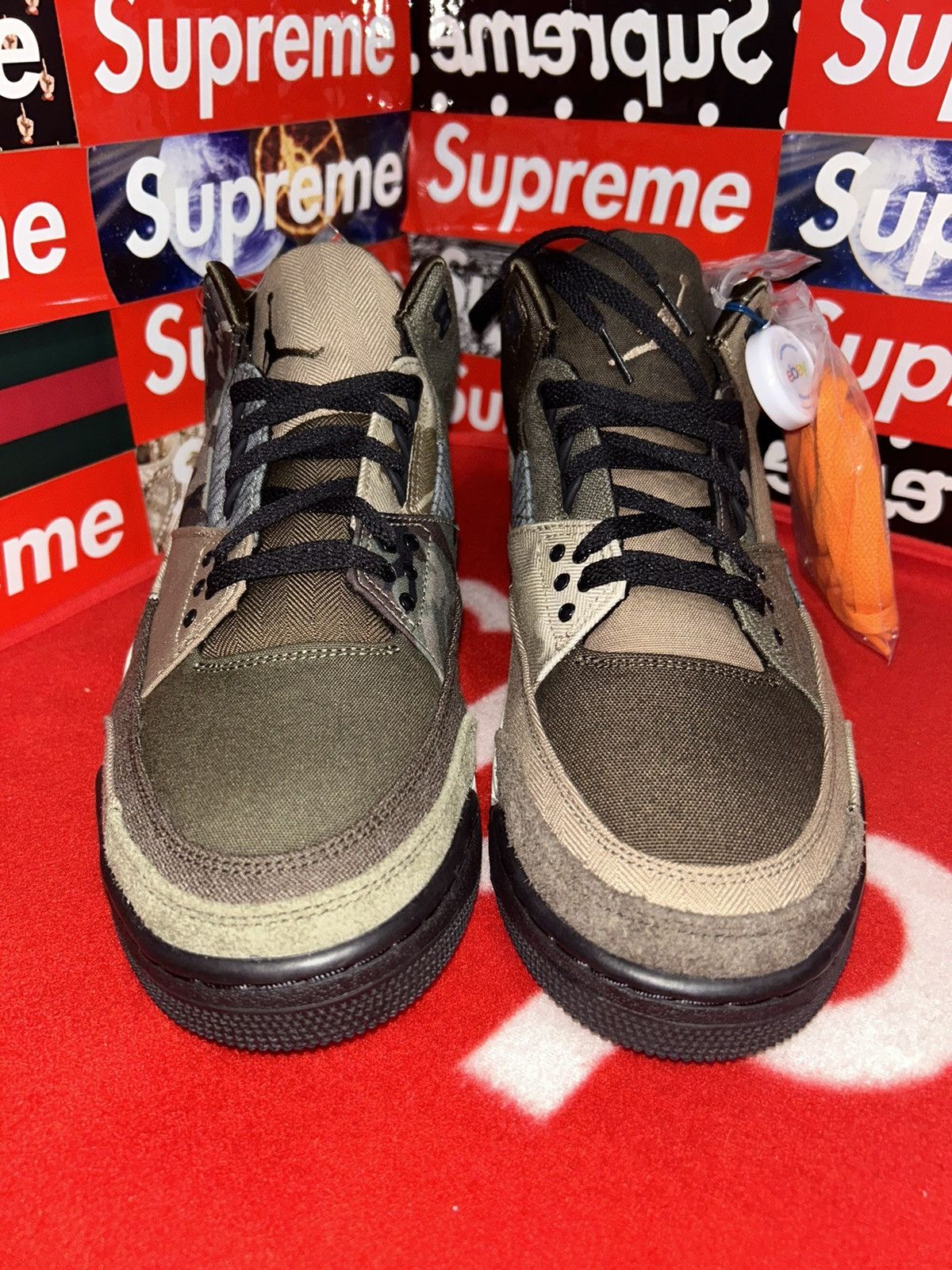 Jordan Brand Jordan 3 Retro Patchwork Camo D01830-200 size 12 Size US 12 / EU 45 - 2 Thumbnail