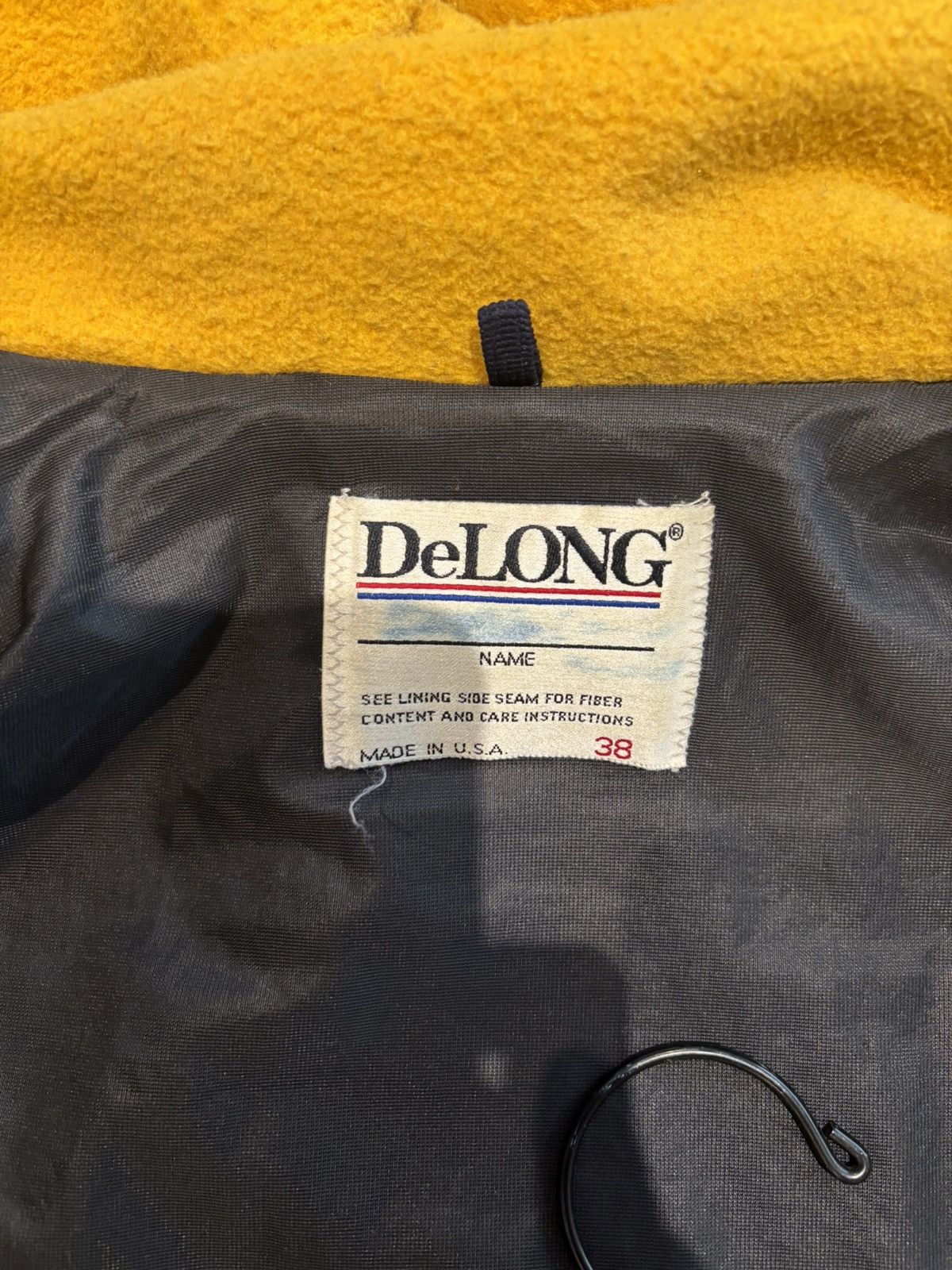 Delong Vintage Varsity Jacket Size S / US 4 / IT 40 - 5 Thumbnail