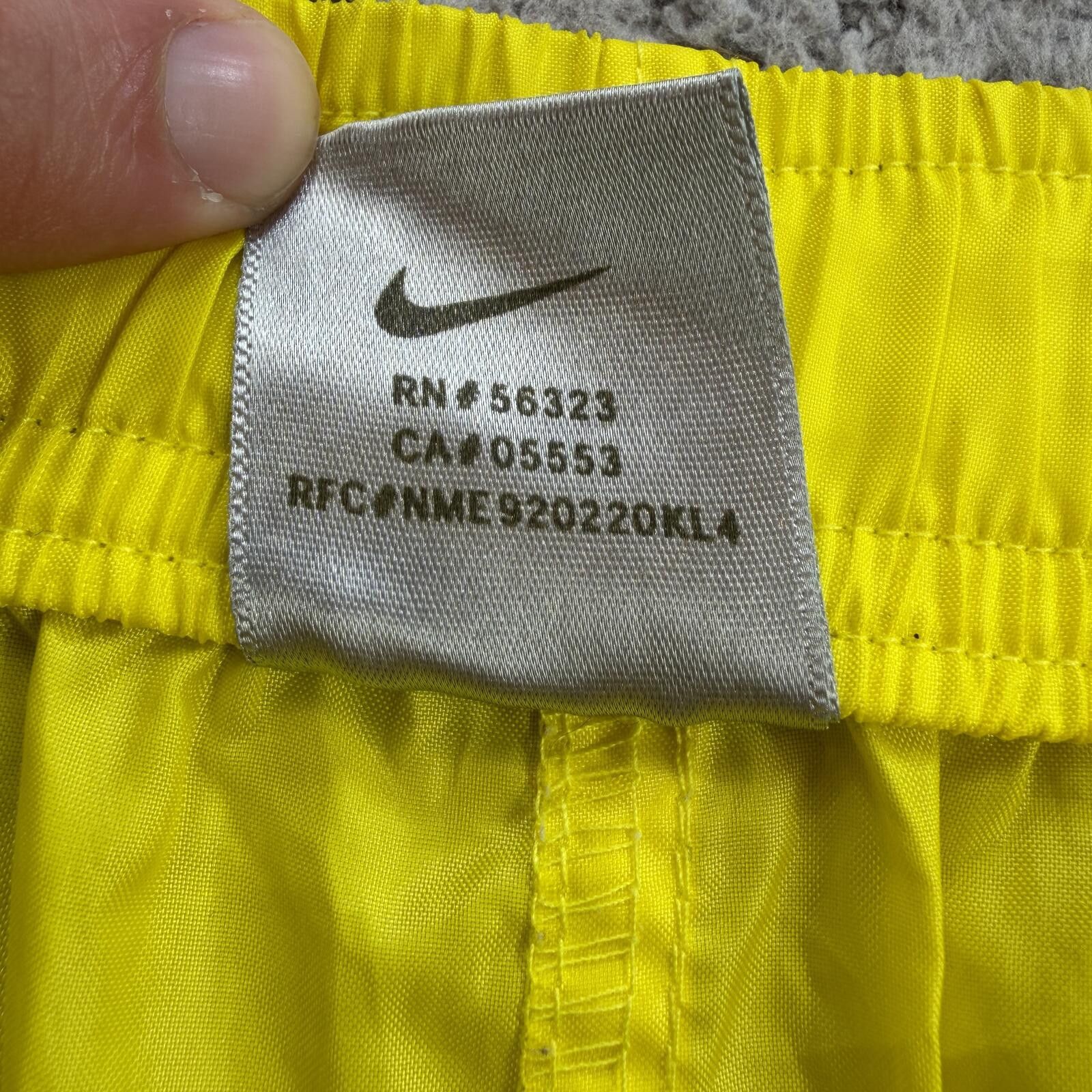 Nike Nike Yellow Swim Trunks Mens XL Neon Athletic Shorts Beach Size US 36 / EU 52 - 6 Thumbnail