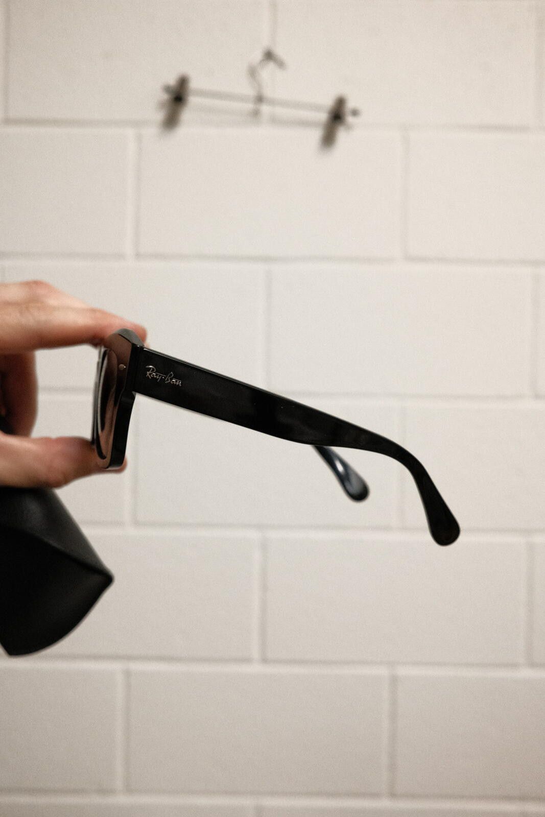 RayBan Ray-Ban RB 2188 State Street Black Sunglasses with Case and Size ONE SIZE - 6 Thumbnail