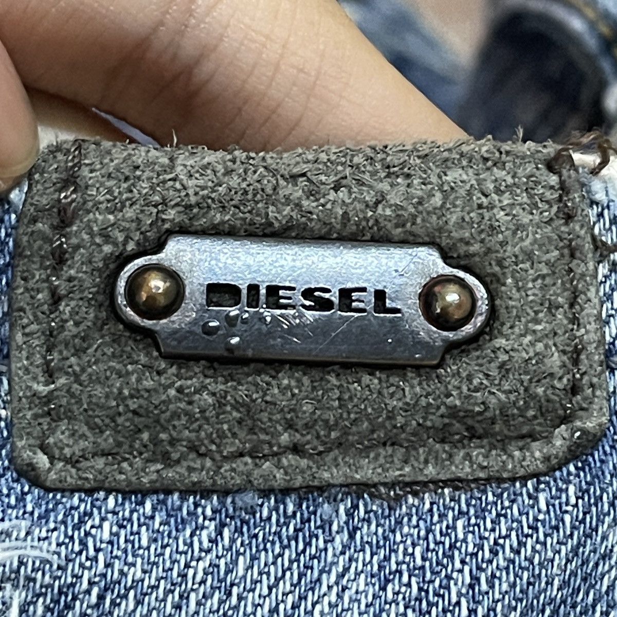 Diesel × Vintage Rare Design Vintage Diesel Distressed Carpenter Jeans 1990s Size US 30 / EU 46 - 9 Thumbnail