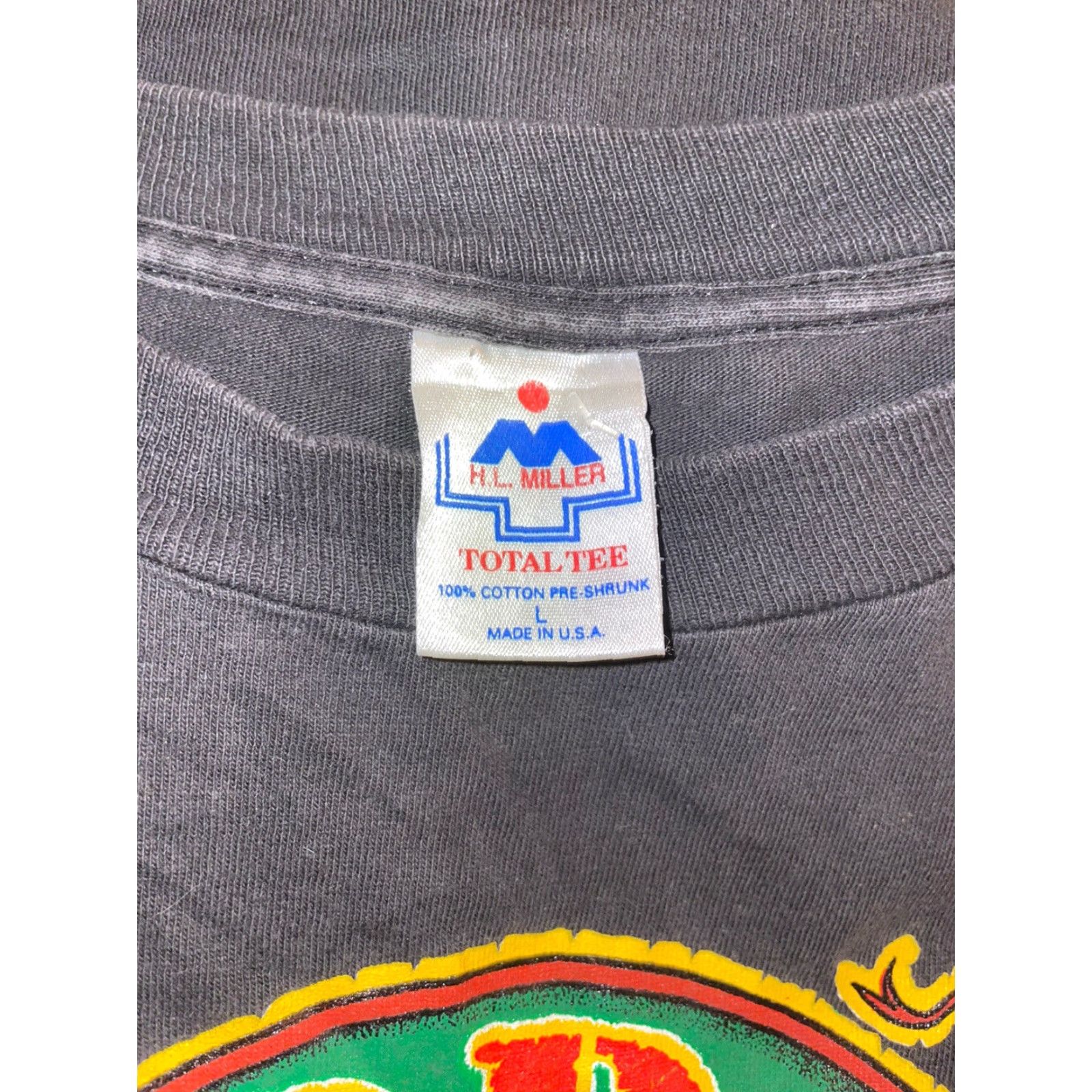 Vintage VINTAGE Miller VooDoo Brew Black Graphic T-Shirt USA Adult Large SINGLE STITCH Mens Size US L / EU 52-54 / 3 - 5 Thumbnail