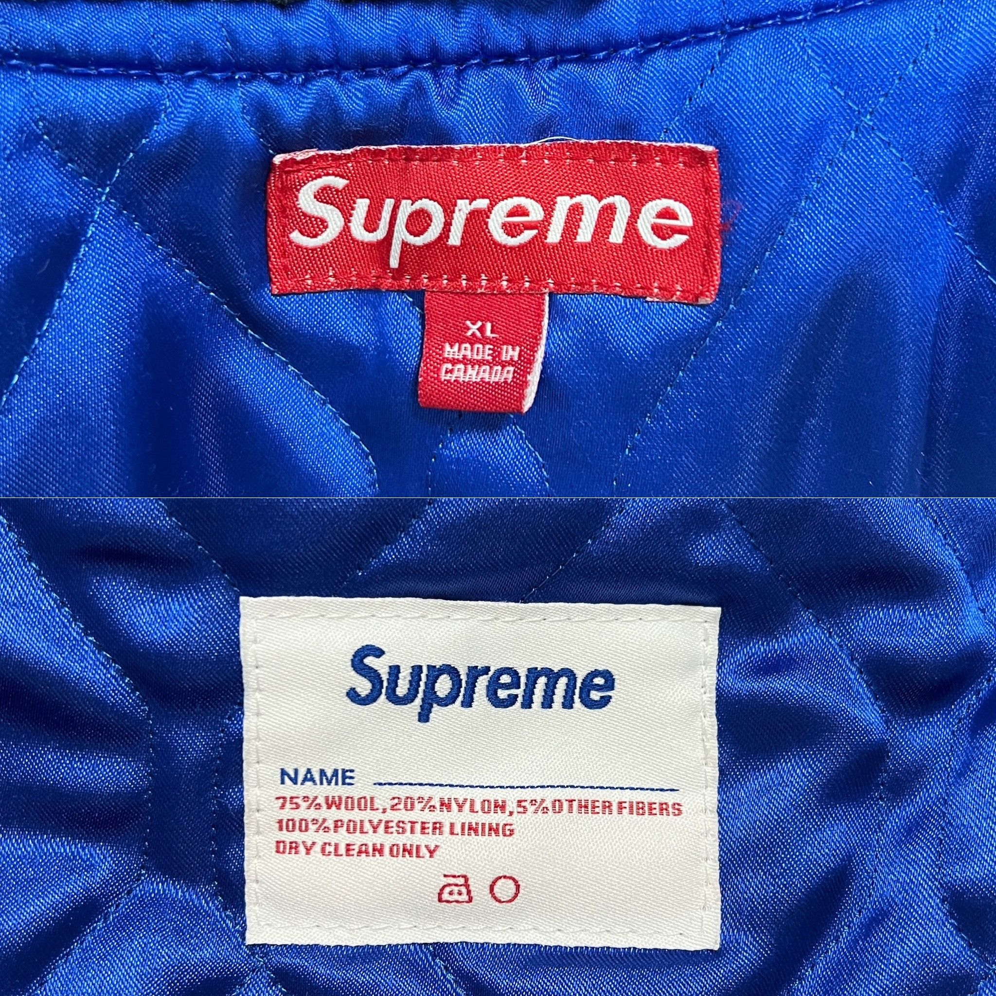 Supreme Supreme 2005 New York 1994 Varsity Jacket Blue Size US XL / EU 56 / 4 - 7 Thumbnail