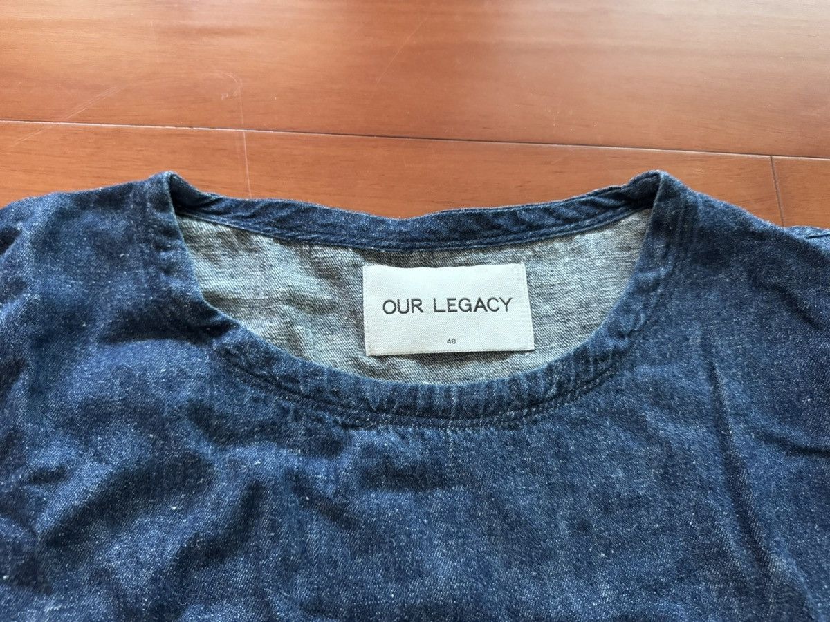 Our Legacy Our Legacy Denim Raw Tee Size US M / EU 48-50 / 2 - 3 Thumbnail