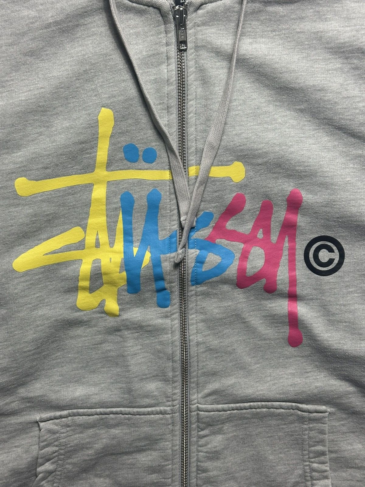 Stussy Vintage Stussy Zip Hoodie Size US L / EU 52-54 / 3 - 2 Thumbnail