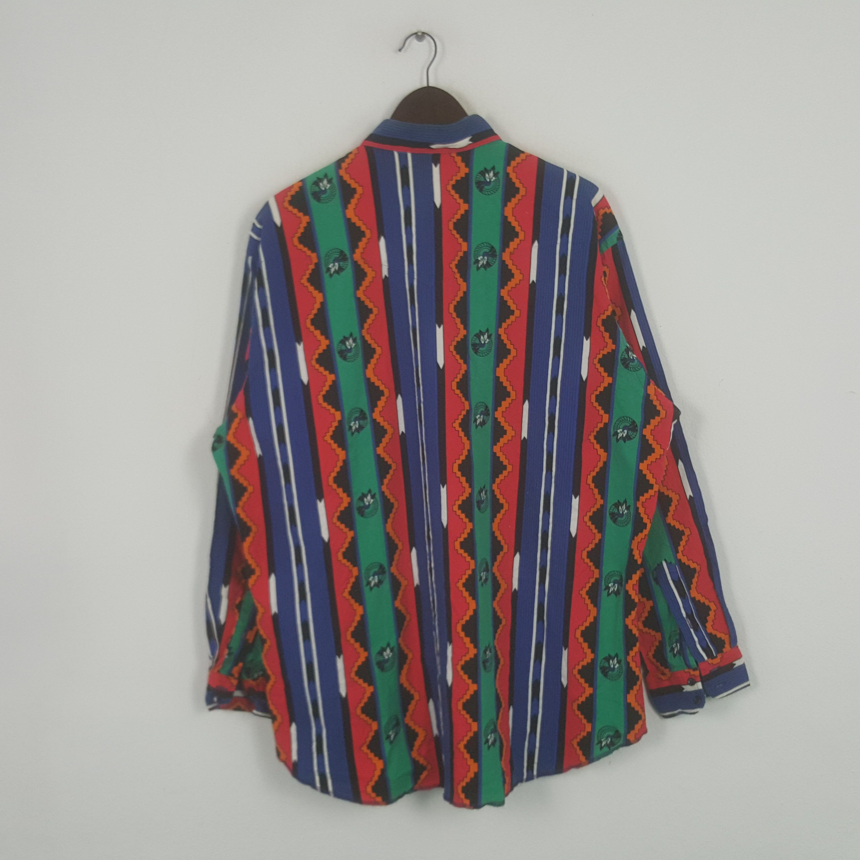 Japanese Brand × Vintage × Wrangler Vintage Wrangler Japanese Regular fit Button Up Shirt Size US XXL / EU 58 / 5 - 2 Thumbnail