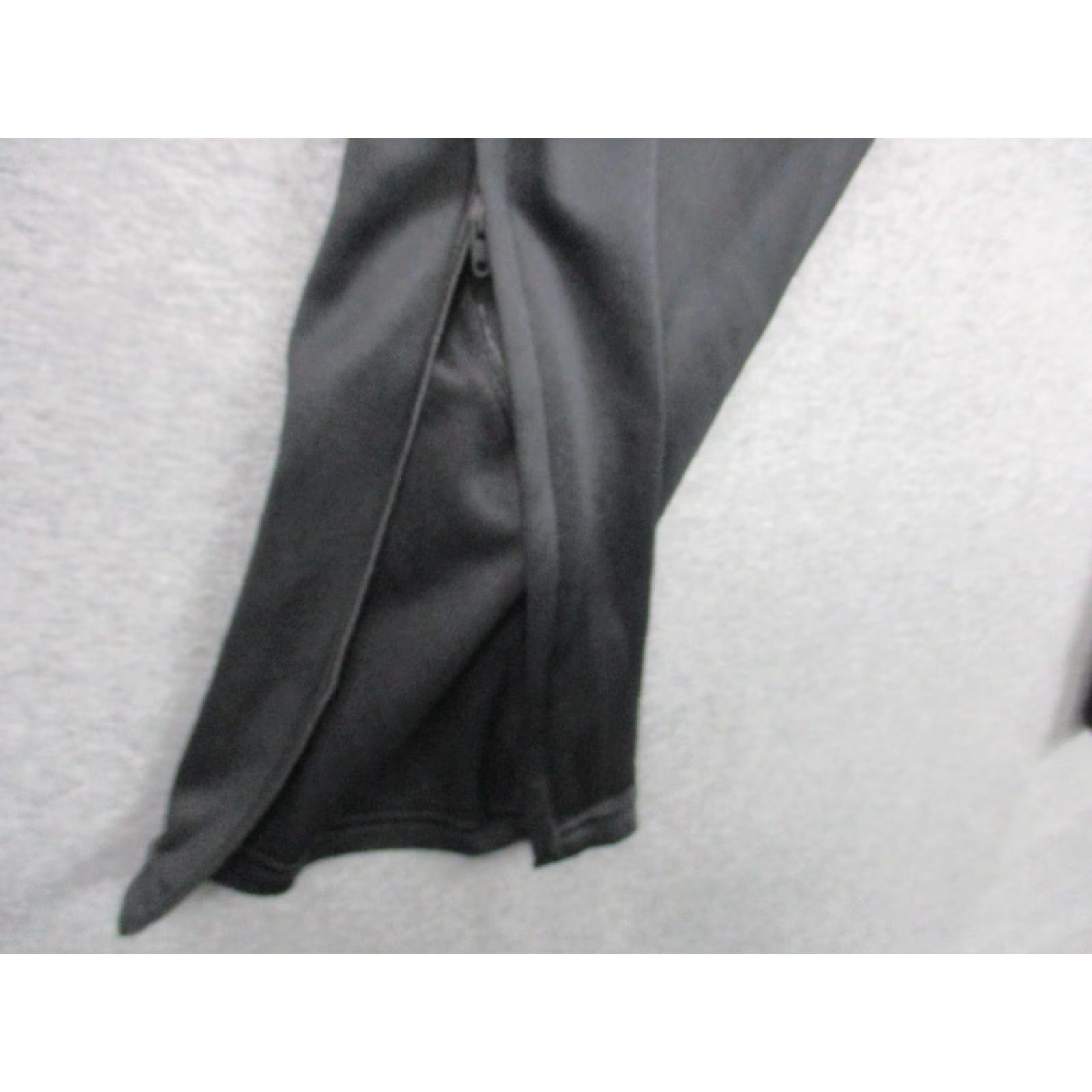 Adidas Adidas Track Pants XL Men Black White Zip Ankle Trico Drawstring Pockets Size US 36 / EU 52 - 4 Thumbnail
