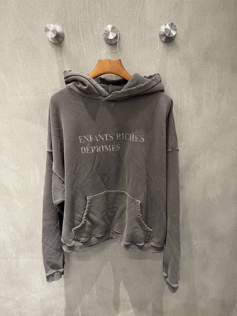 Enfants Riches Deprimes Sabotage Ink Slogan Hoodie 2501-Ne