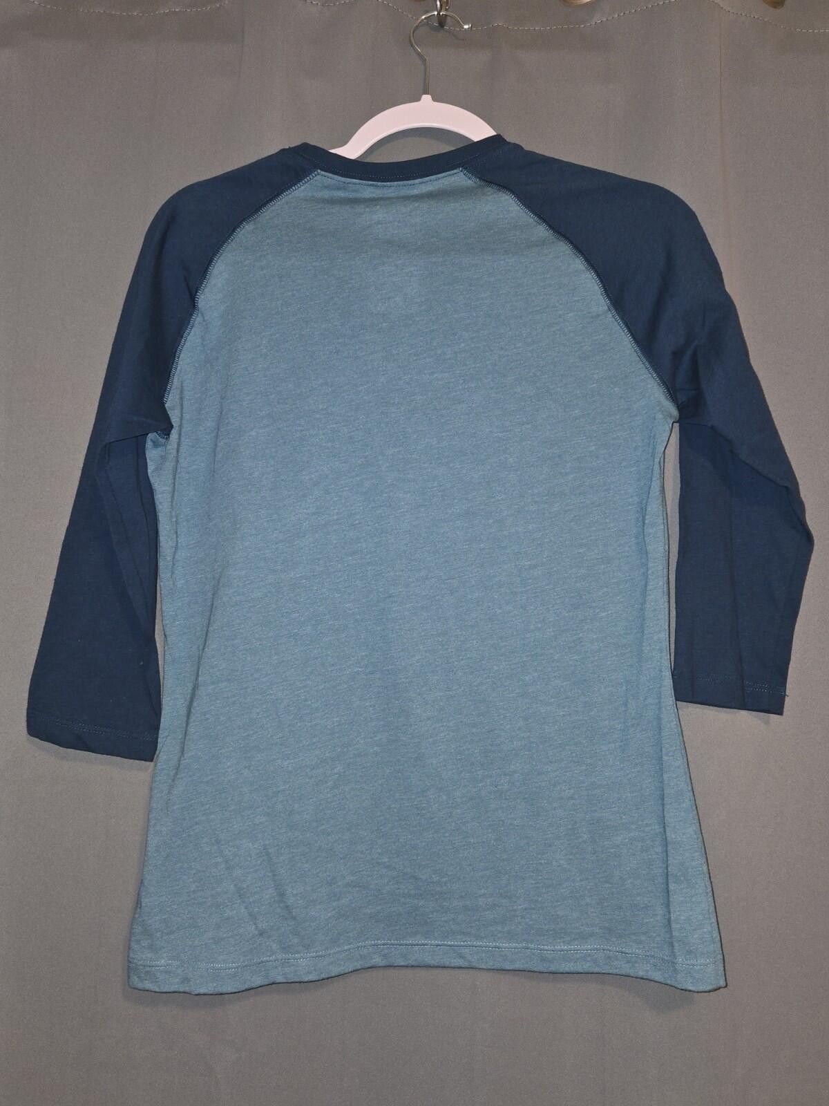 The North Face The North Face Jersey Standard Fit Women's Blue Shirt Small Size S / US 4 / IT 40 - 2 Thumbnail