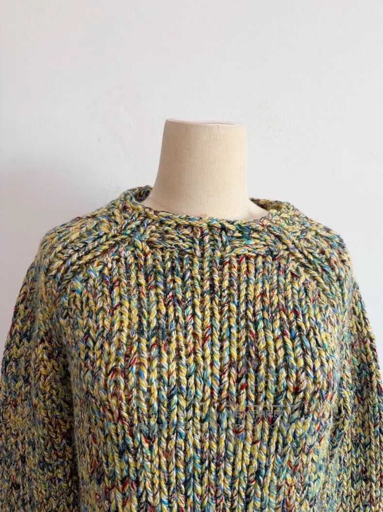 Dries Van Noten Dries Van Noten Colorful Sweater Size L / US 10 / IT 46 - 2 Thumbnail