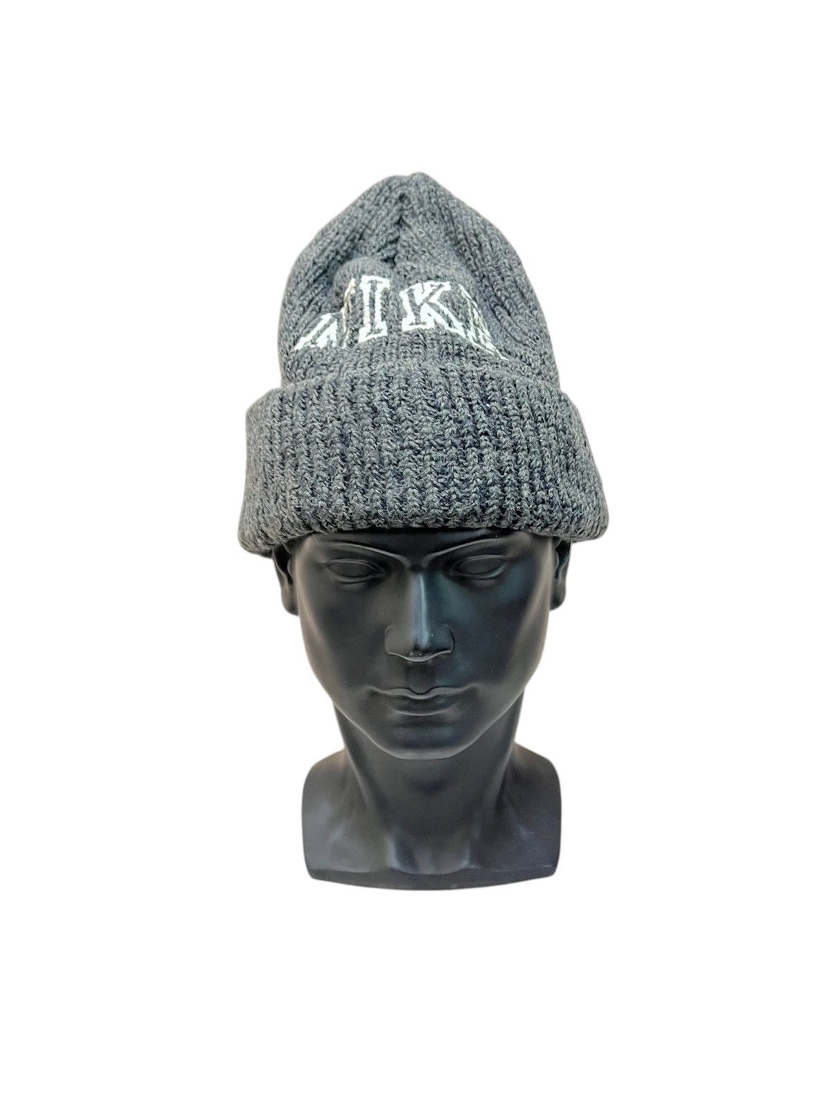 Nike Vintage Nike Spell Out Beanie Hats Size ONE SIZE - 1 Thumbnail