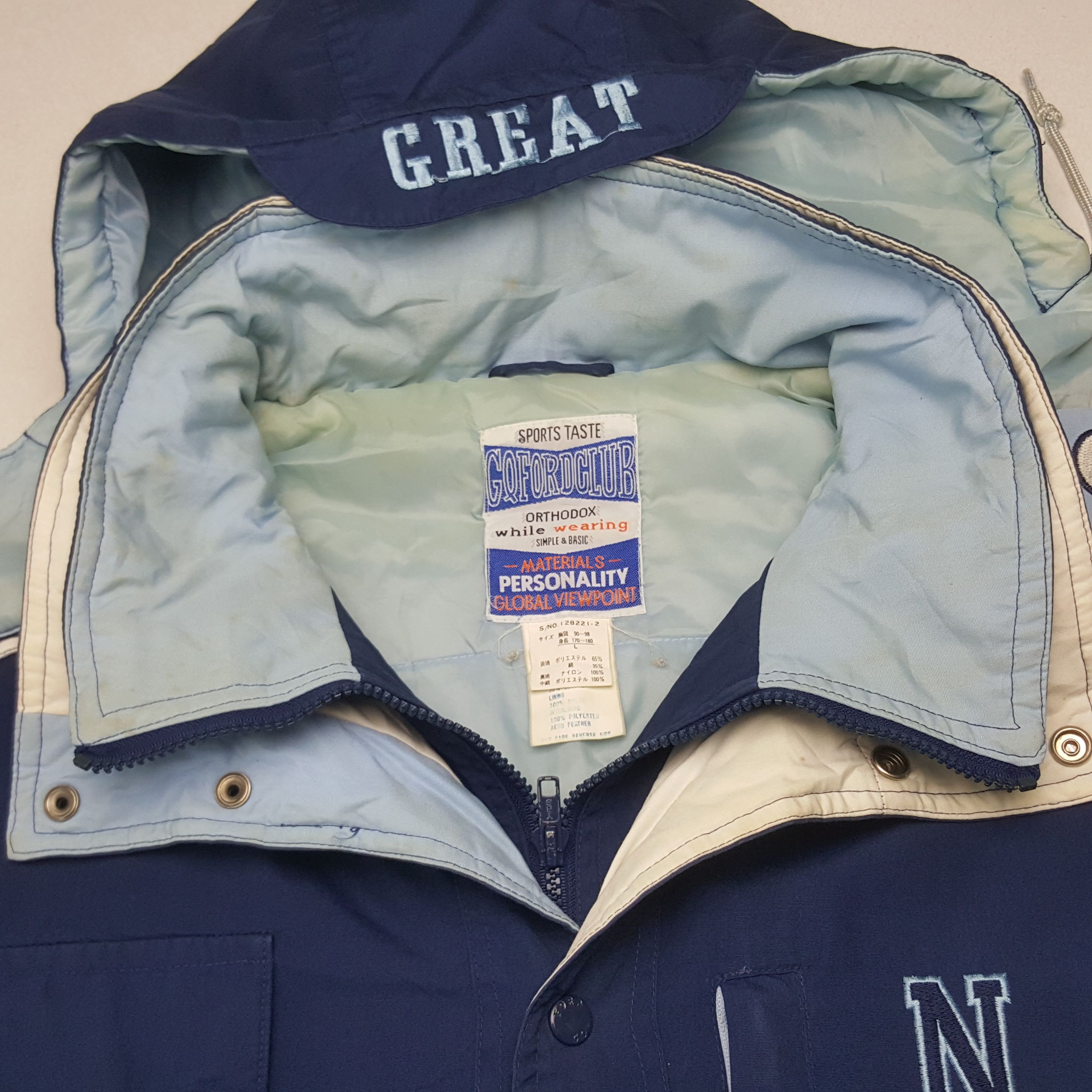 Japanese Brand × Vintage Vintage GQ Ford Club American Sports Style Jacket C284N4 Size US XXL / EU 58 / 5 - 5 Thumbnail