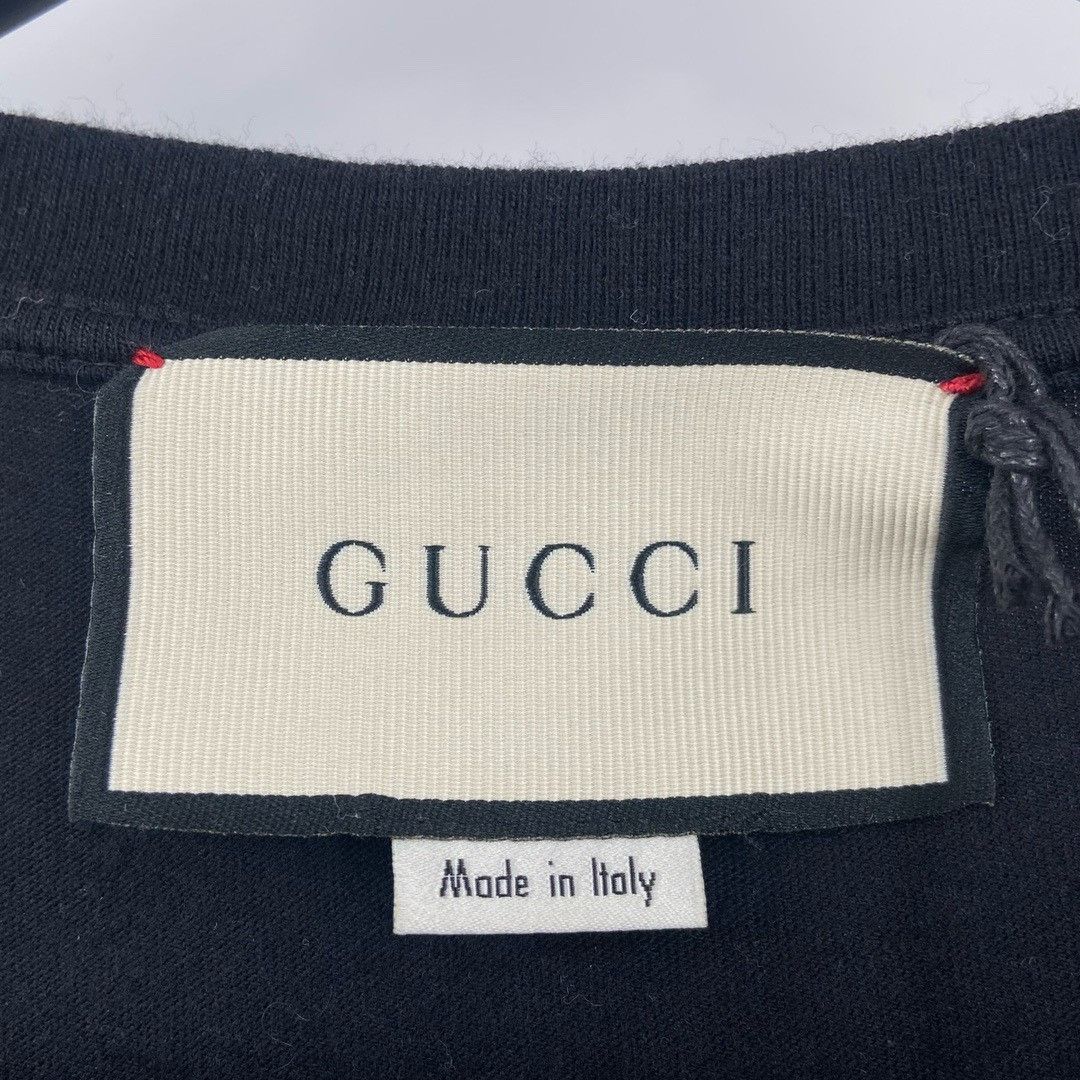 GU Gucci black slogan short sleeves Nextarrow-2412 Size US S / EU 44-46 / 1 - 4 Thumbnail