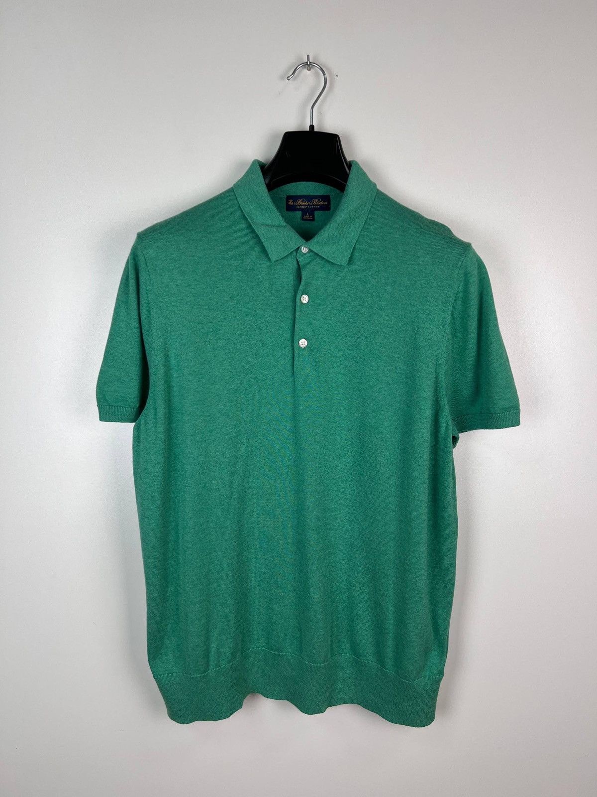 Brooks Brothers luxury sweat polo t-shirts size L