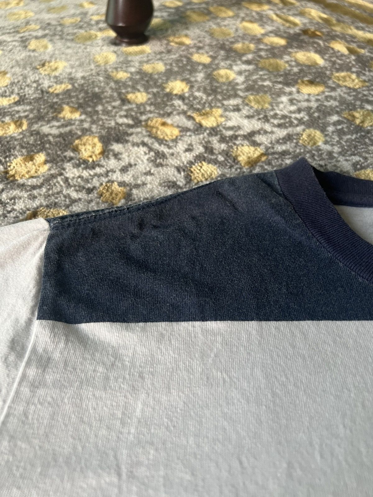 45rpm × Denime × Indigo DNM Gear Denime stripe t shirt Size US M / EU 48-50 / 2 - 8 Thumbnail