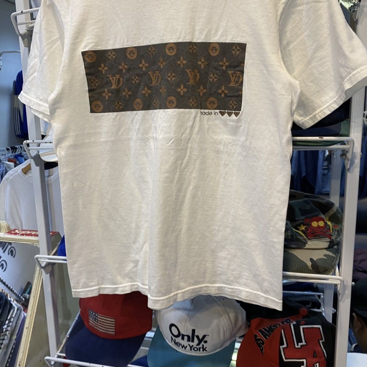 Grateful Dead RARE 🔥 OG VON DUTCH GD LV MONOGRAM RIP OFF BAND T SHIRT Size US S / EU 44-46 / 1 - 4 Thumbnail