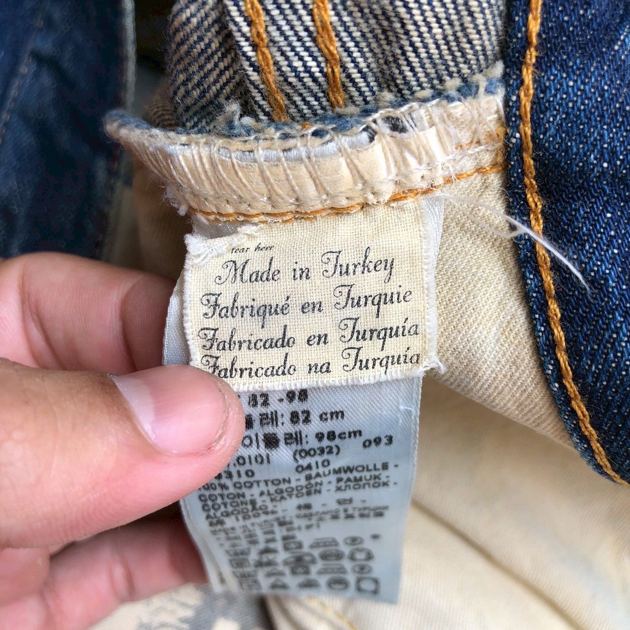 Levi's Vintage Clothing Vintage Levi’s 501 Big E Distressed Selvedge Denim Size US 32 / EU 48 - 16 Thumbnail