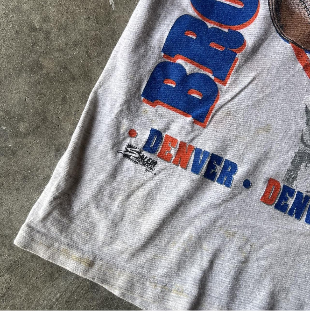 Nike × Vintage Denver Broncos T Shirt Size Large Size US L / EU 52-54 / 3 - 3 Thumbnail