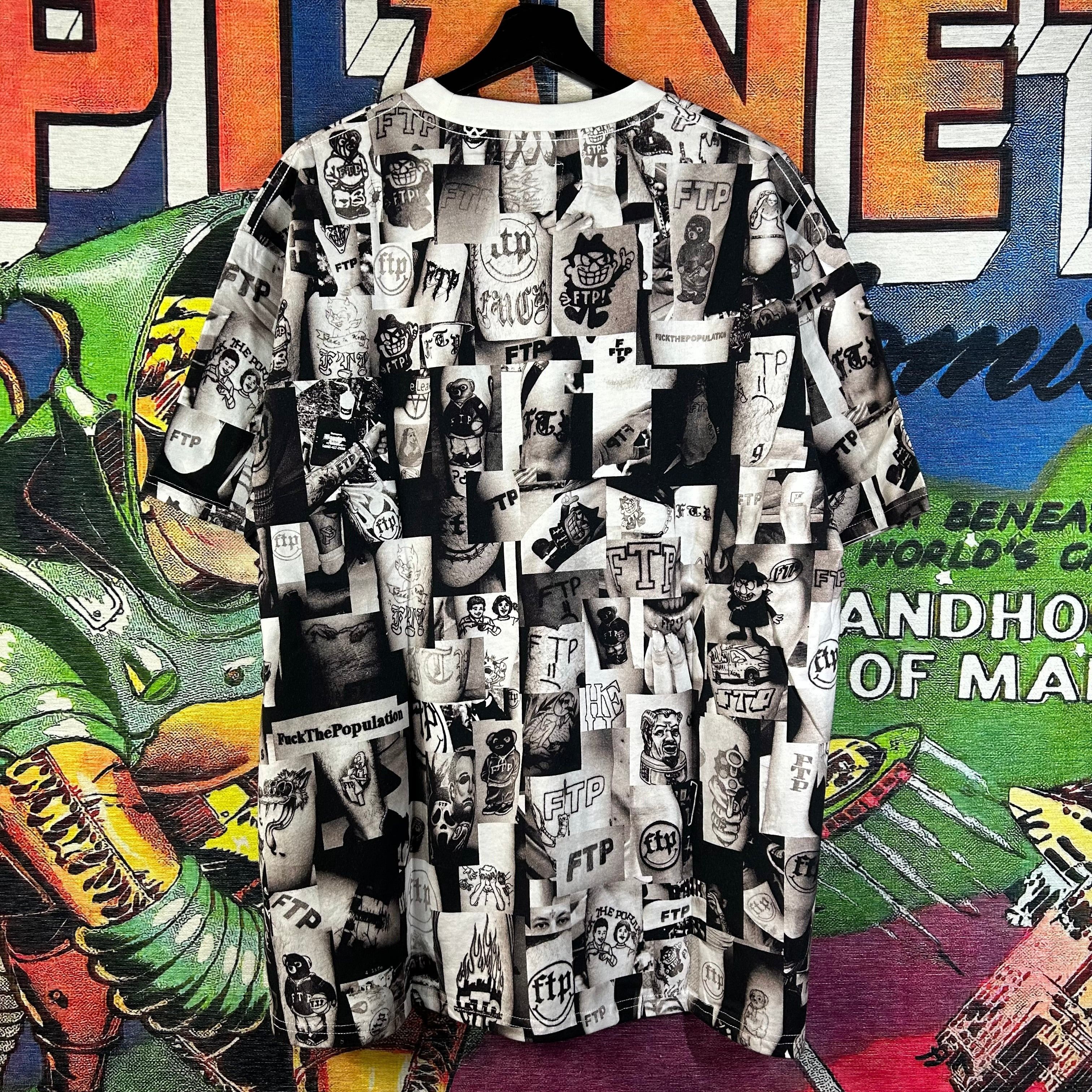 Fuck The Population FTP Tattoo Tee Size XL Size US XL / EU 56 / 4 - 2 Thumbnail